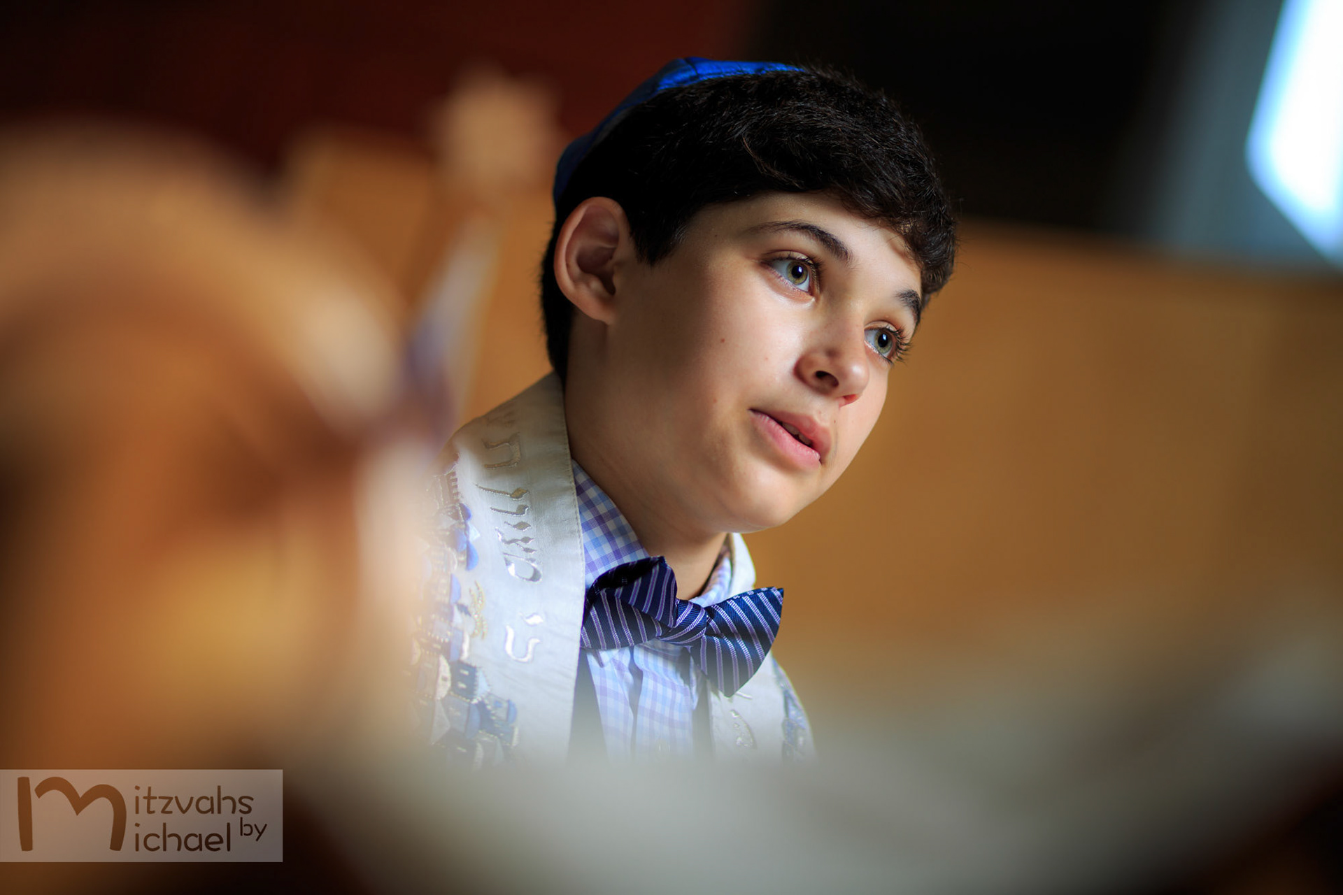 Ari’s Bar Mitzvah portraits at Bnai Shalom of Olney.