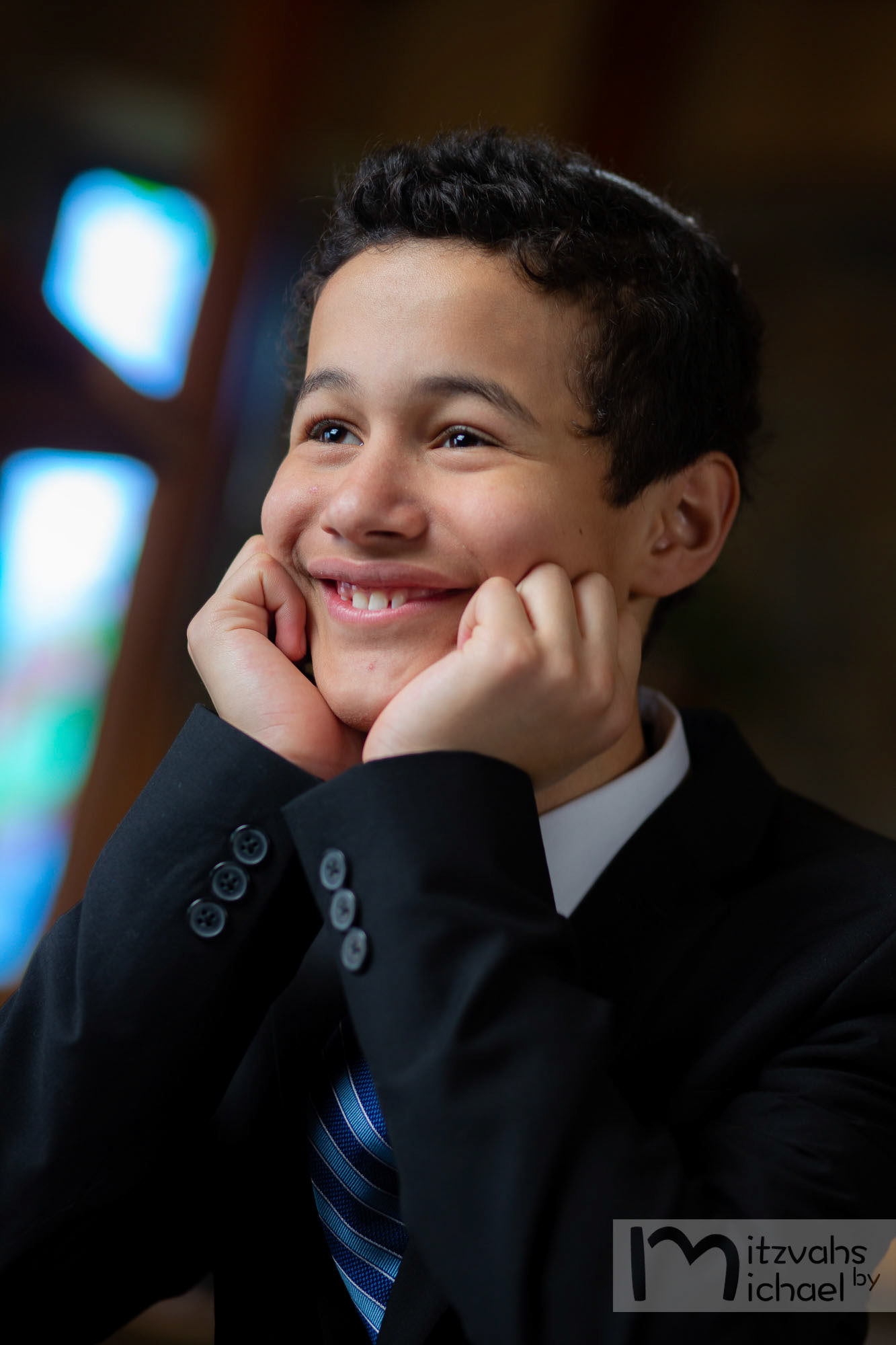 Avram's Temple Emanuel Bar Mitzvah on Saturday, February, 16, 2019.