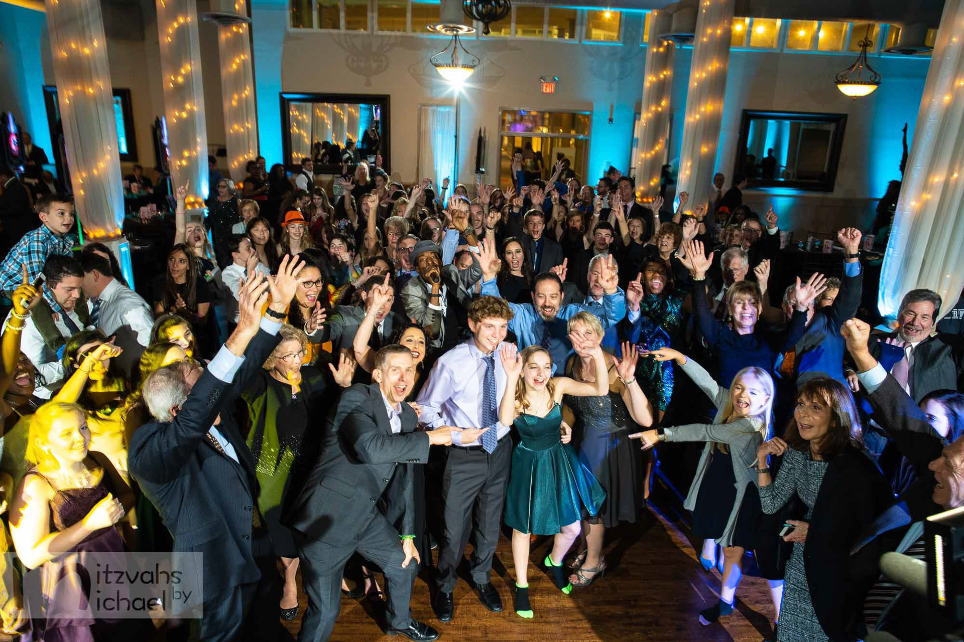Cora’s Beth Shalom Bat Mitzvah party at The Great Room at Savage Mill.