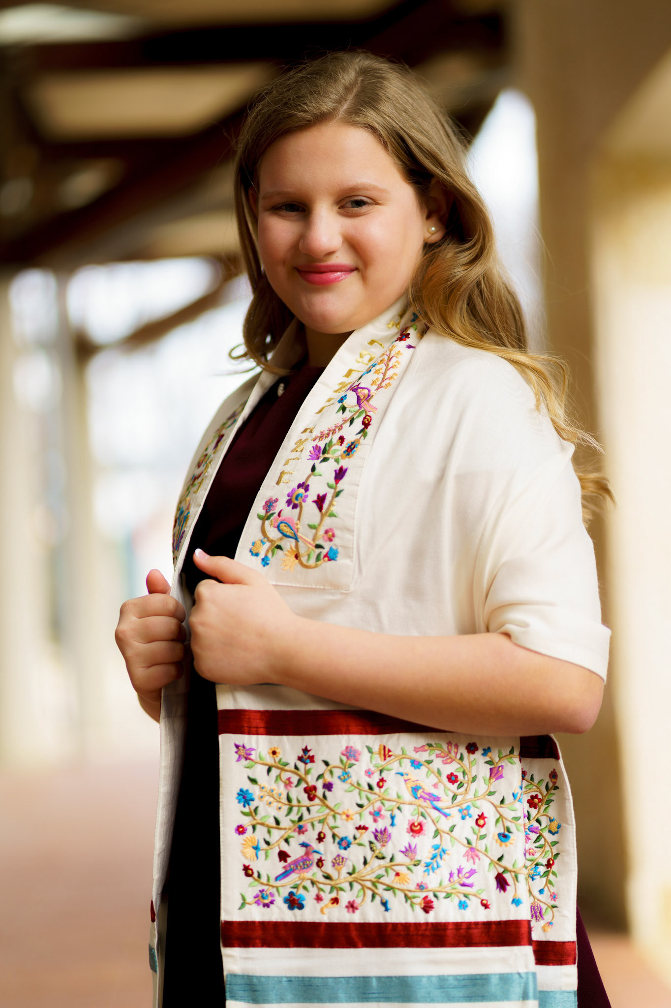 Dani’s Temple Rodef Shalom Bat Mitzvah portraits.