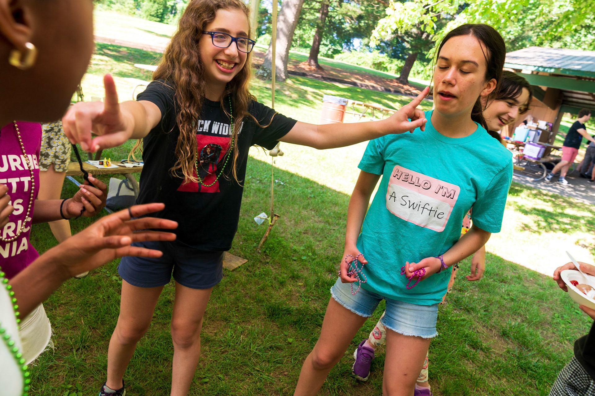 Jordana’s Adas Israel Bat Mitzvah rehearsal session and party at Smokey Glen Farm