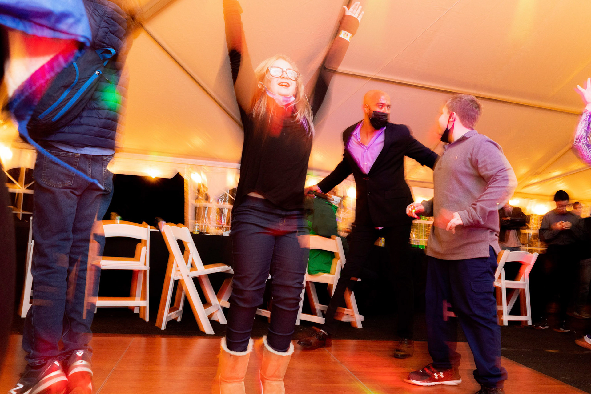 Sam’s Bar Mitzvah party at Glen Echo, on Saturday, December 18, 2021.