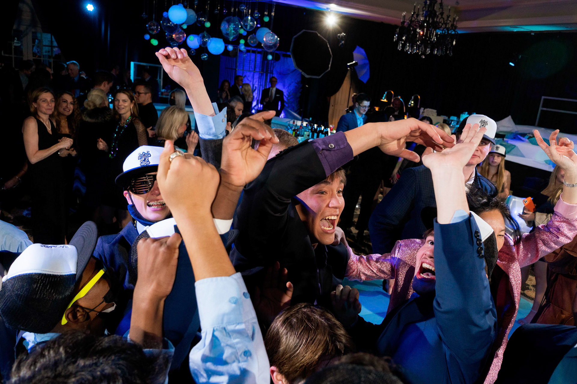 Zach and Eli’s Bnai Mitzvah party at the Westwood Country Club in Vienna, VA on Saturday, February 26, 2022.