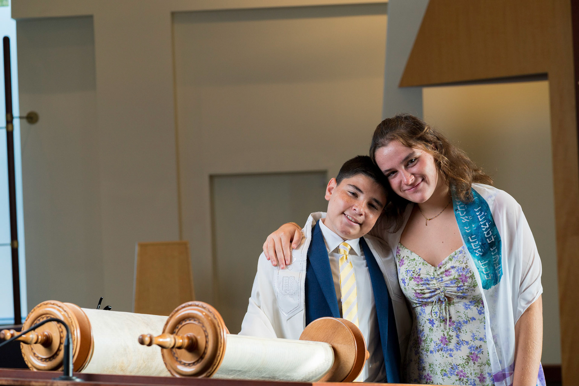 Josh’s Bar Mitzvah portraits at Temple Shalom in Silver Spring and party at Elder Pine Brewing &amp; Blending Co in Gaithersburg, MD.
