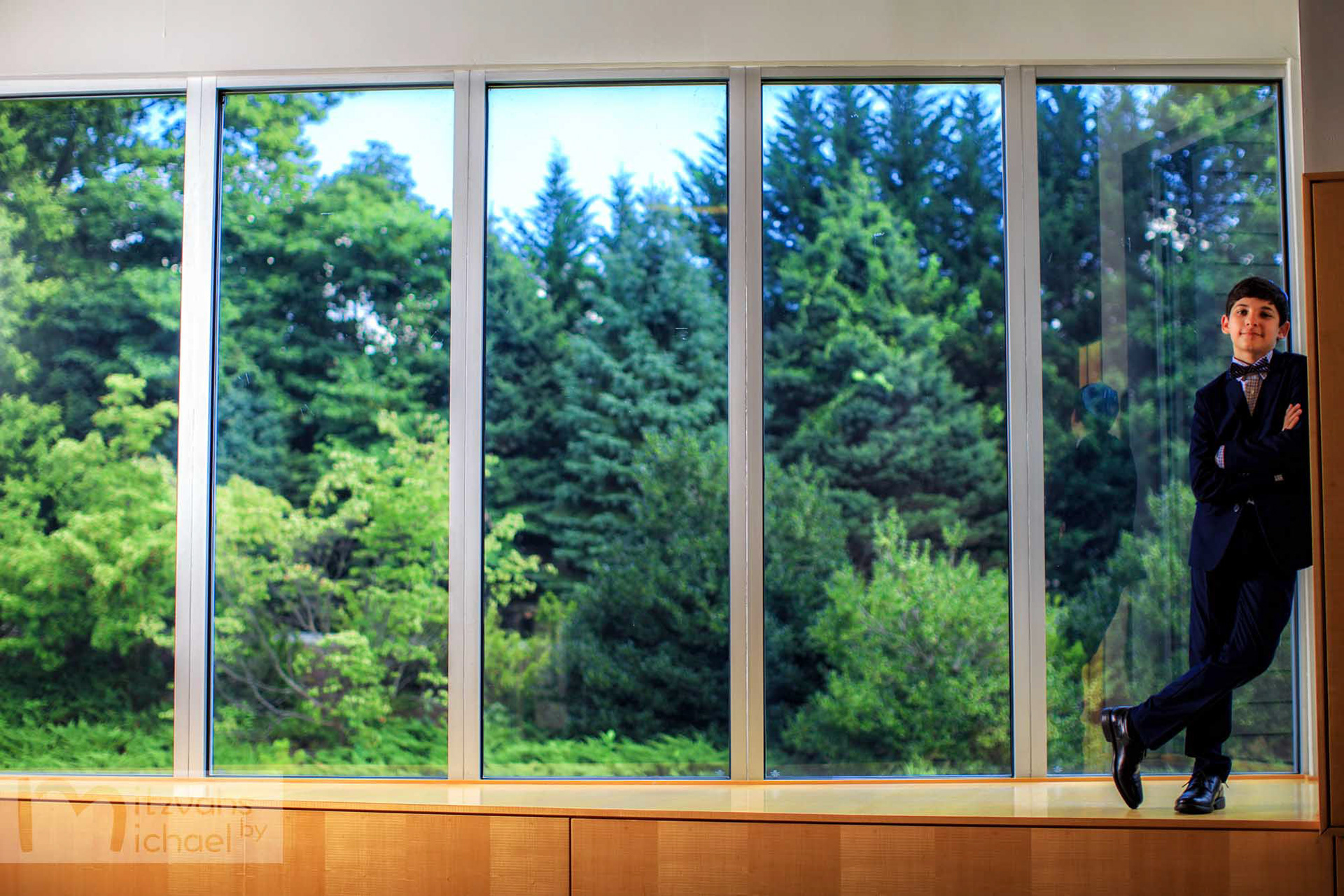 Ari’s Bar Mitzvah portraits at Bnai Shalom of Olney.