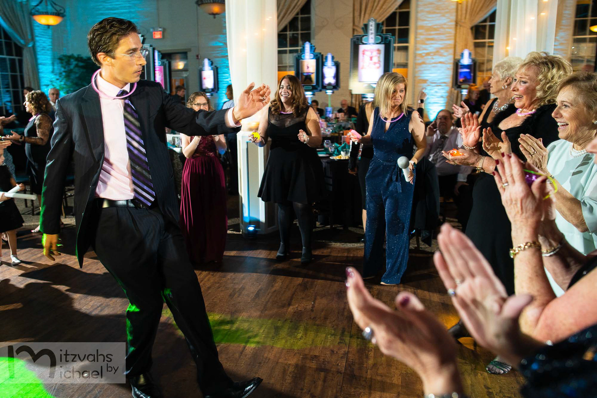 Cora’s Beth Shalom Bat Mitzvah party at The Great Room at Savage Mill.