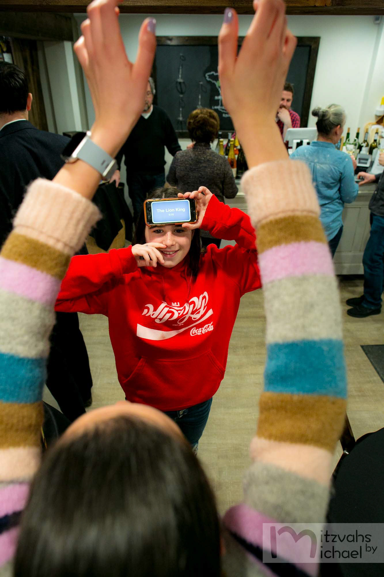 Linley's Bat Mitzvah parties at Birroteca and The French Paradox in Baltimore, MD.