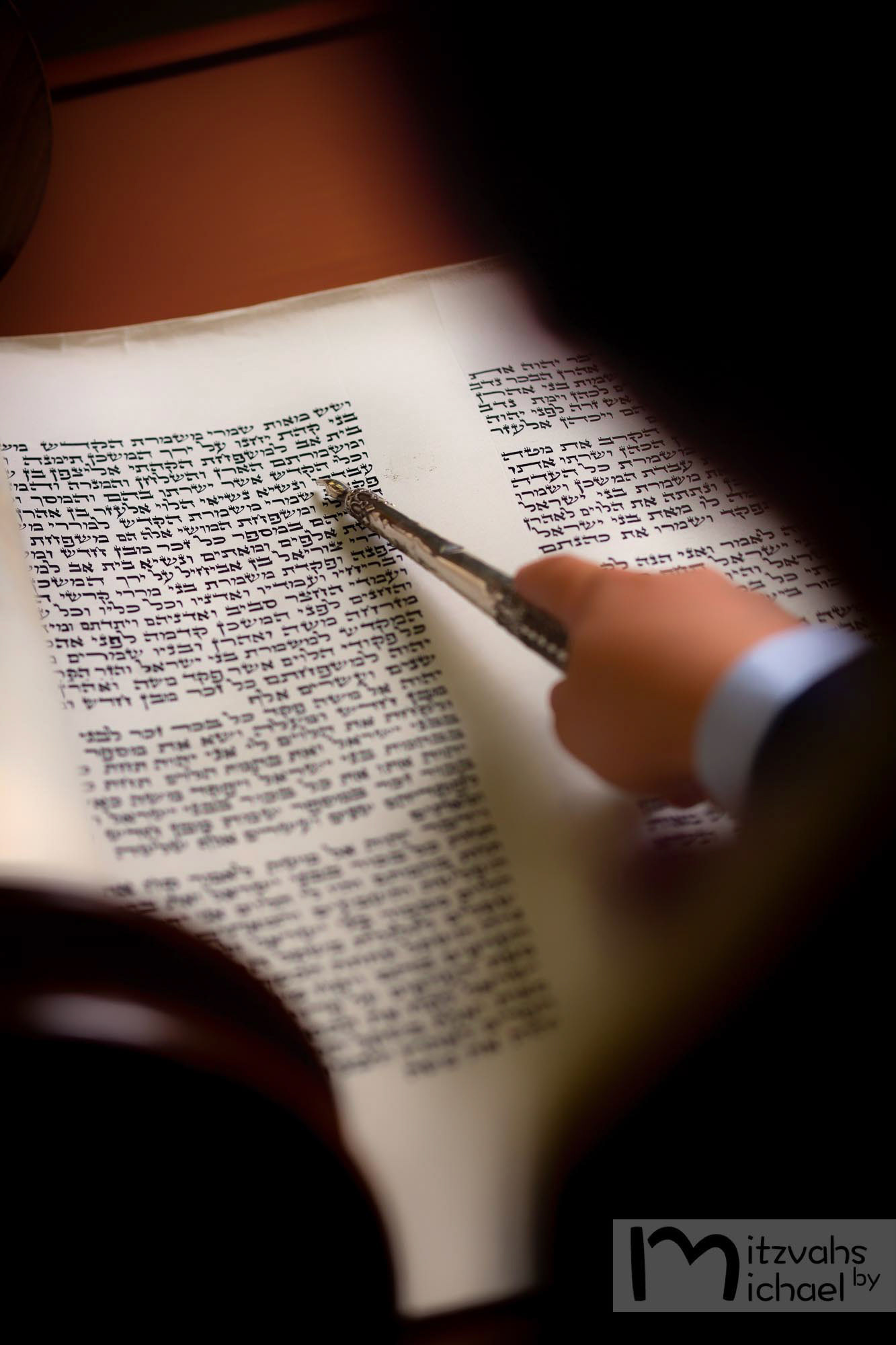 Garrett's Bar Mitzvah rehearsal and portrait session at Beth El Congregation in Bethesda, MD.