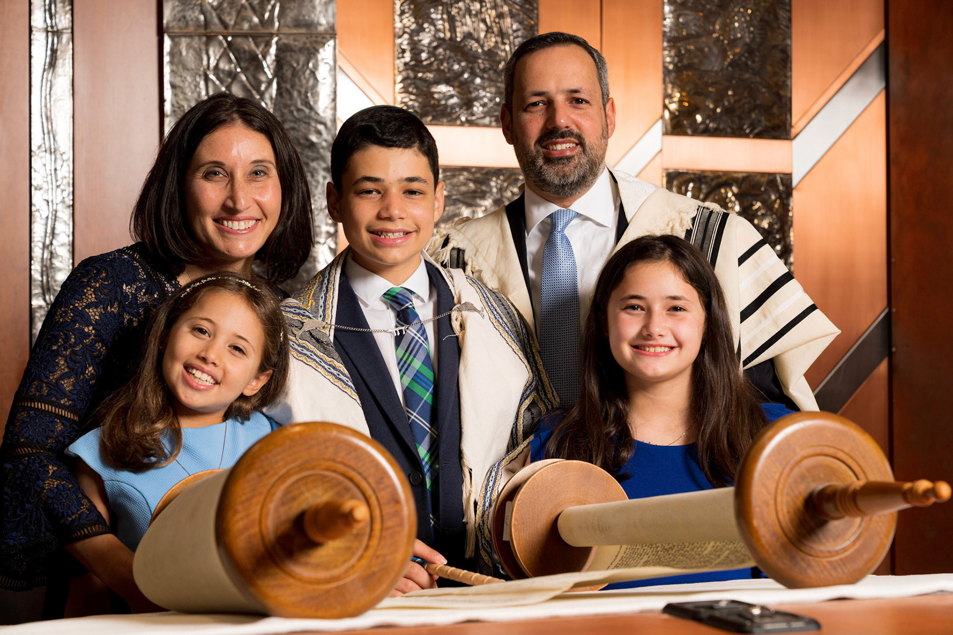 Judah’s bar mitzvah portraits at Ohr Kodesh in Silver Spring on Thursday, September 1, 2022.
