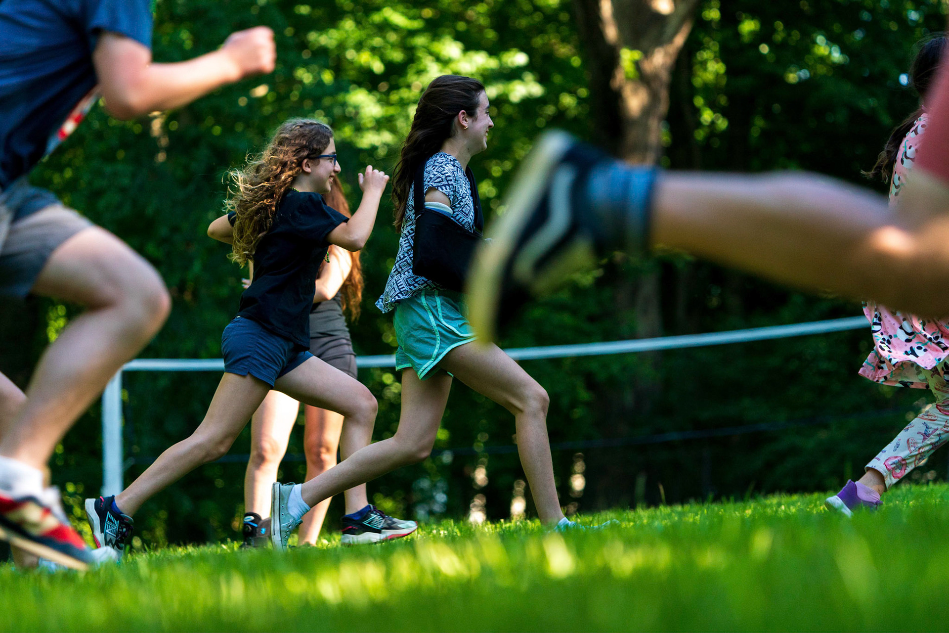 Jordana’s Adas Israel Bat Mitzvah rehearsal session and party at Smokey Glen Farm
