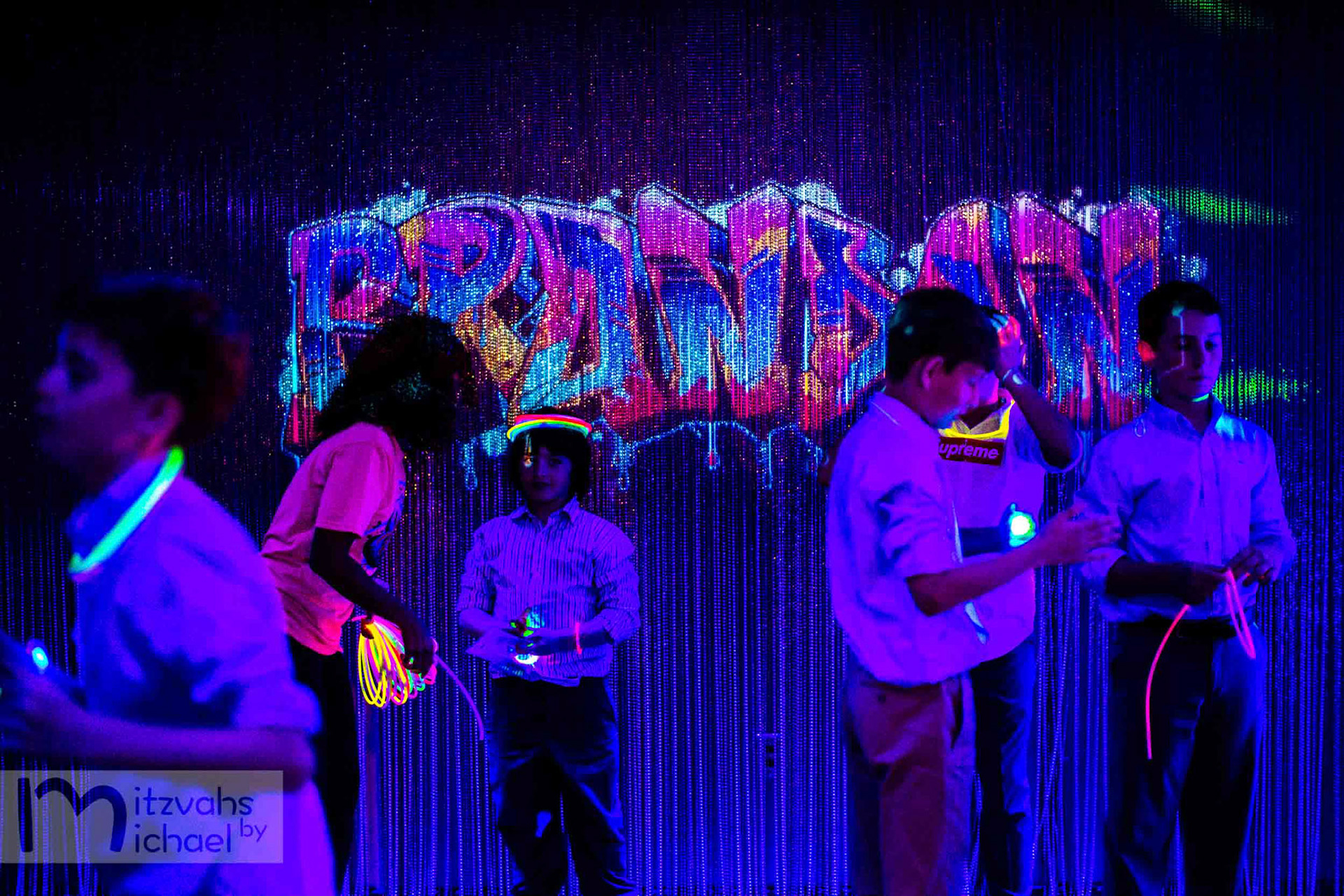 Brandon’s Bar Mitzvah party at The Loft at 4935 in Bethesda, MD.