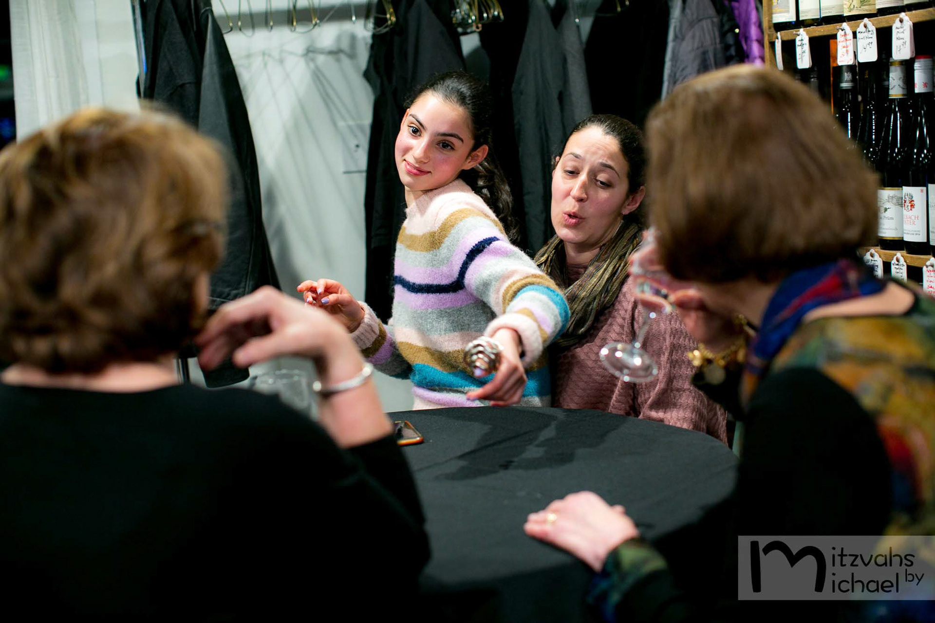 Linley's Bat Mitzvah parties at Birroteca and The French Paradox in Baltimore, MD.