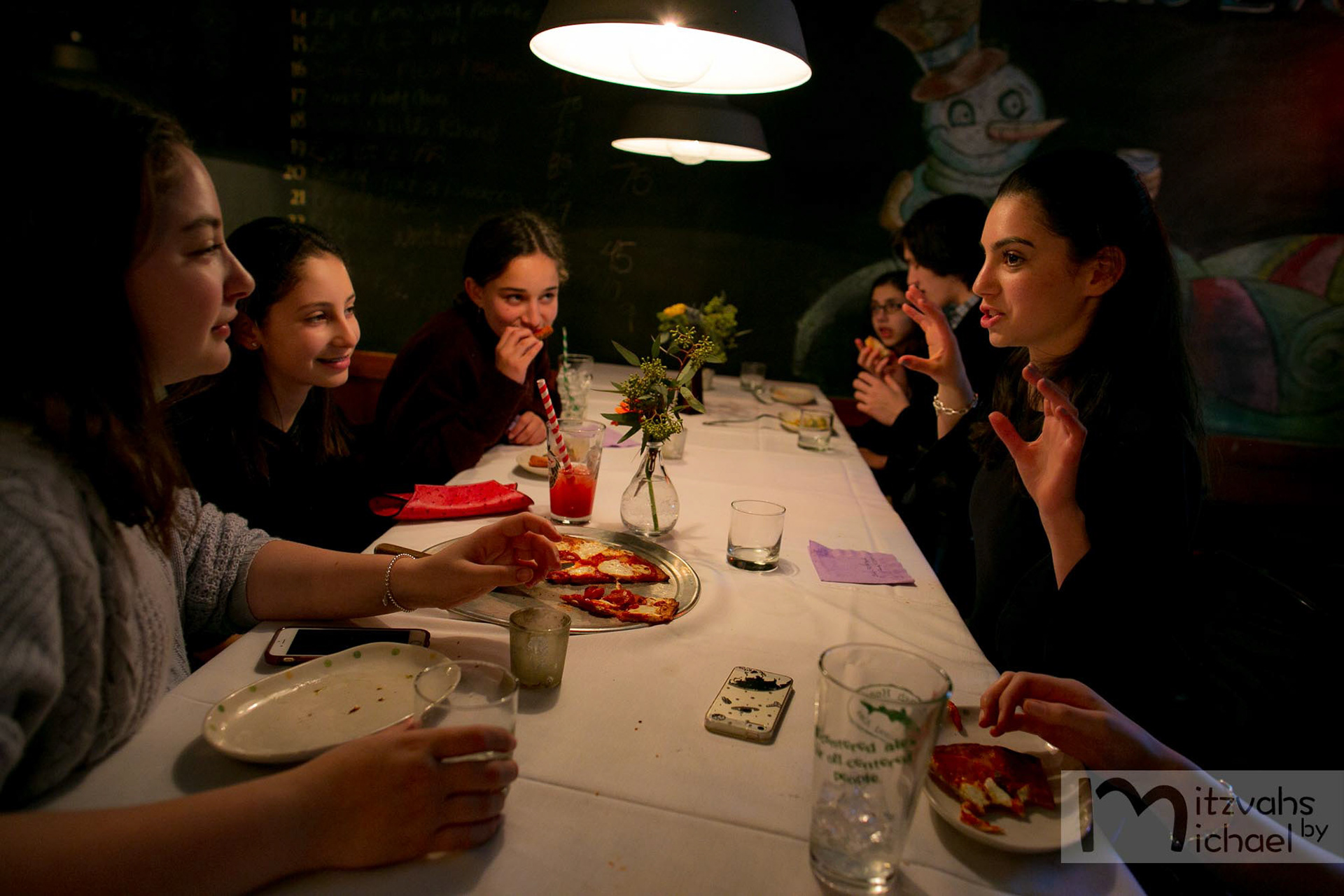 Linley's Bat Mitzvah parties at Birroteca and The French Paradox in Baltimore, MD.