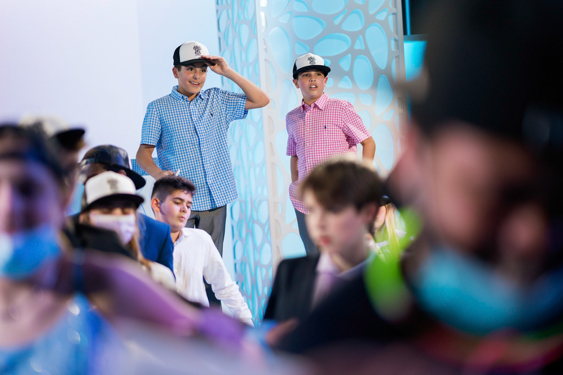 Zach and Eli’s Bnai Mitzvah party at the Westwood Country Club in Vienna, VA on Saturday, February 26, 2022.