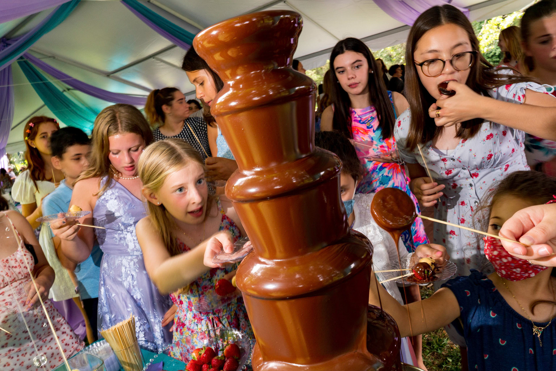 Dani has her long overdue Bat Mitzvah party at C.F. Smith Park on Saturday, September 25, 2021.