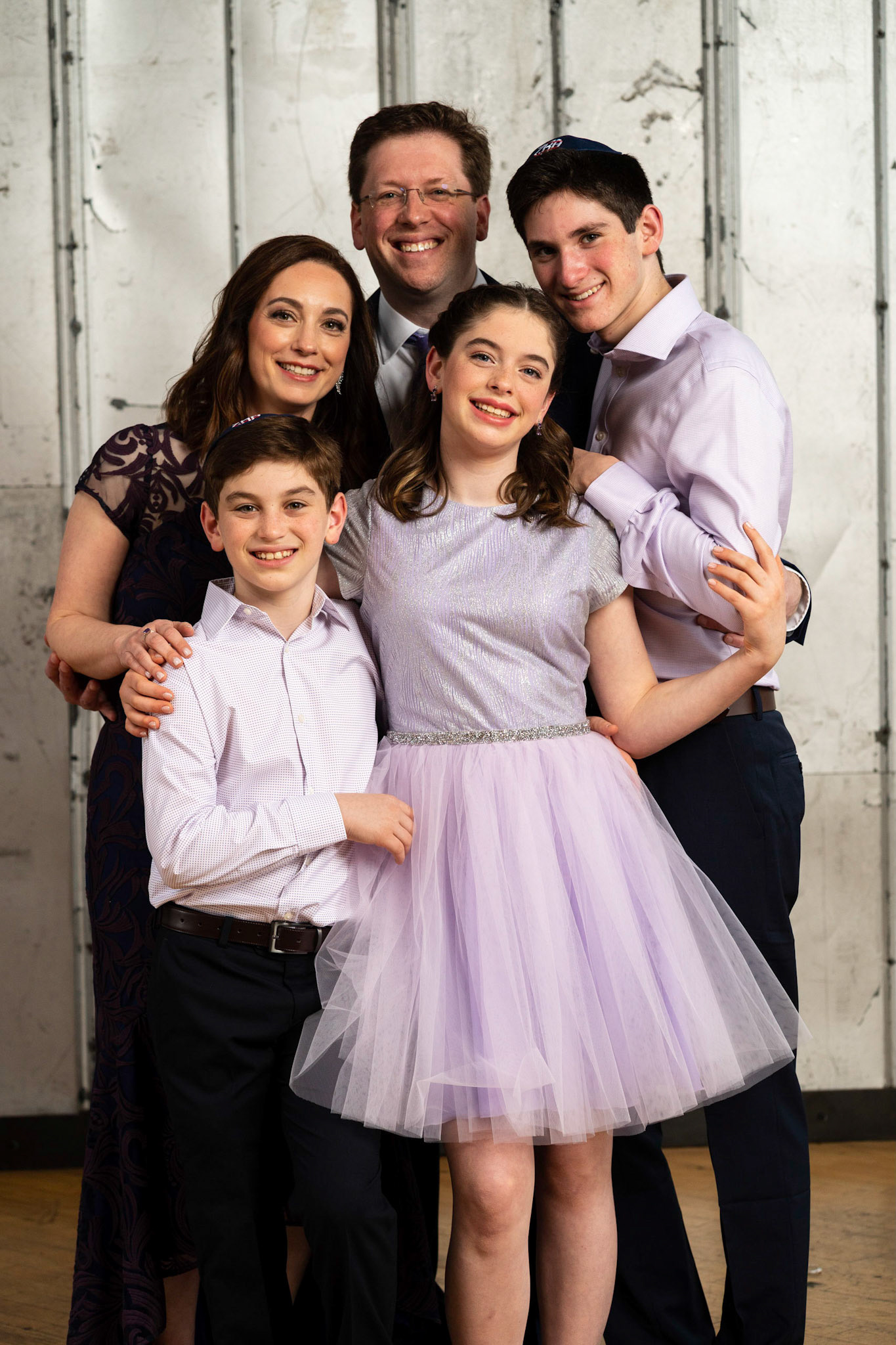 Talia’s bat mitzvah and Megillah reading on Purim on March 18, 2022 at the Accelerator Space in Baltimore, MD