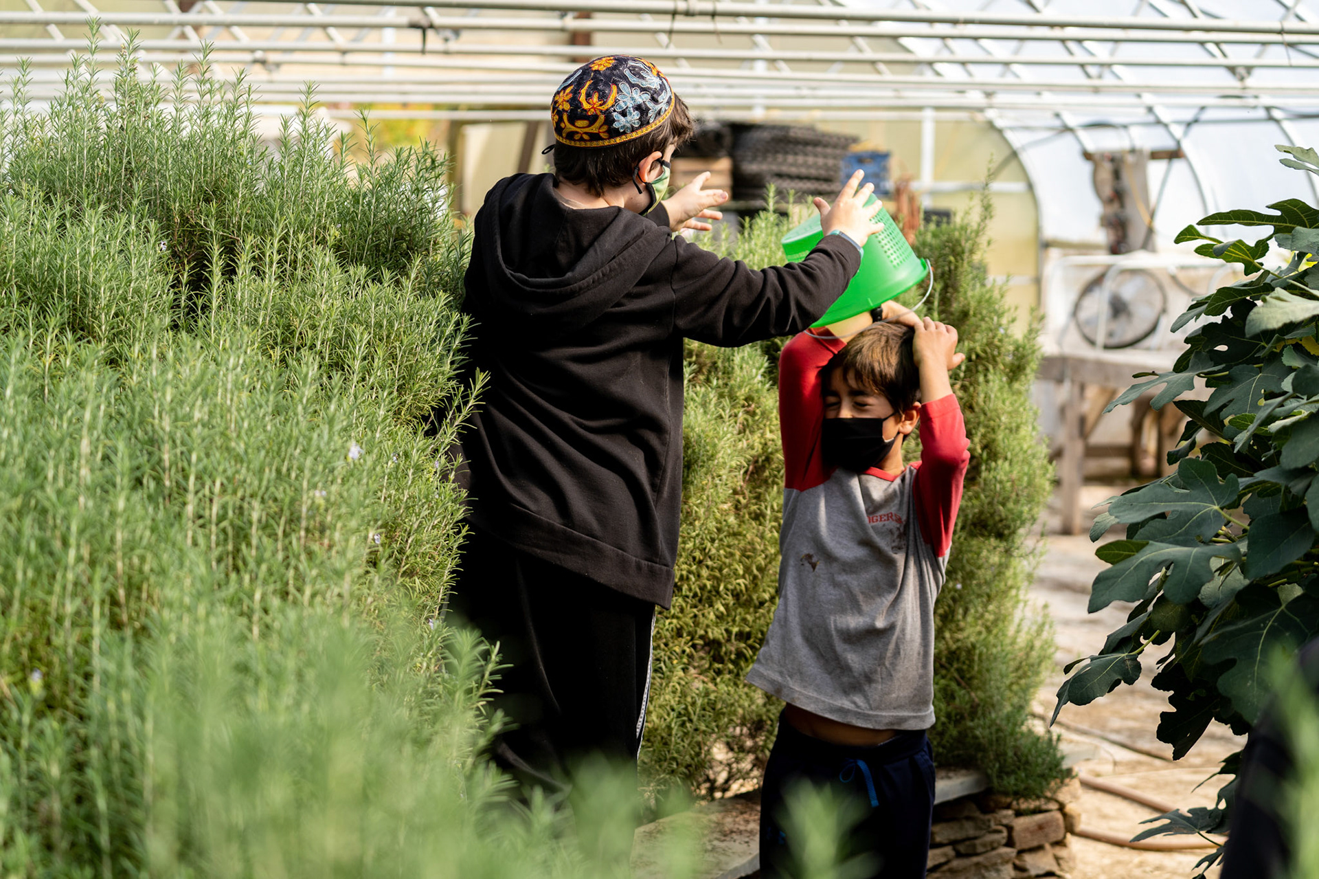 Noa’s Modern Orthodox Moses Montefiore Bat Mitzvah at Pearlstone Retreat.