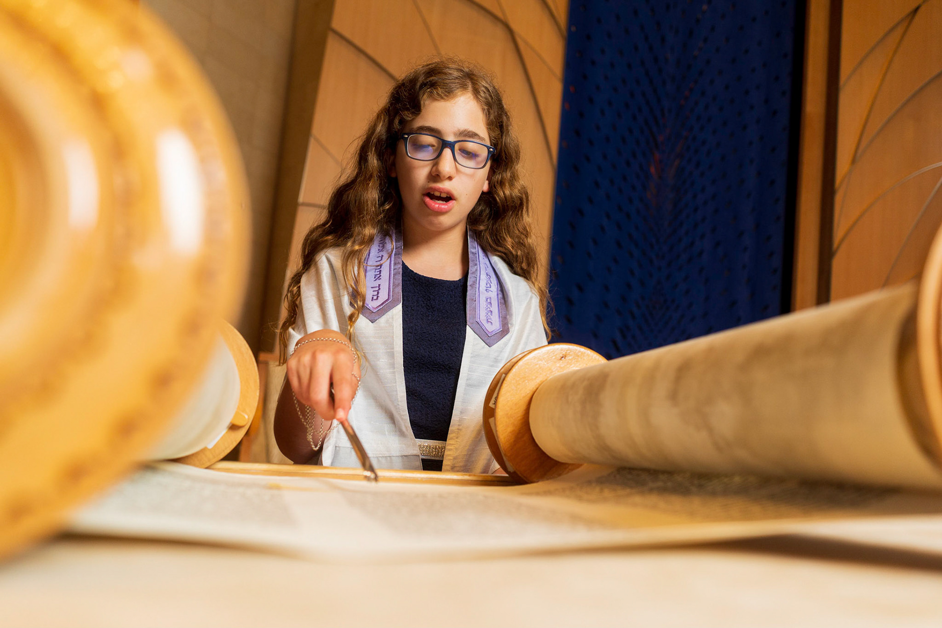 Jordana’s Adas Israel Bat Mitzvah rehearsal session and party at Smokey Glen Farm