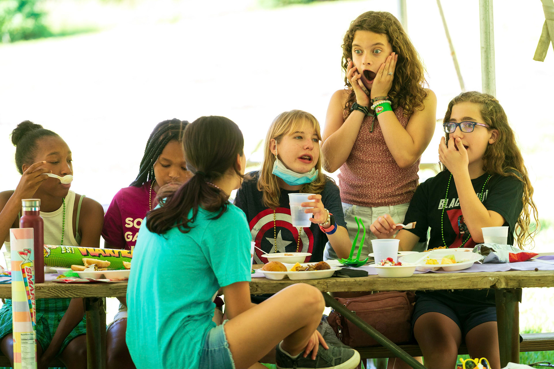 Jordana’s Adas Israel Bat Mitzvah rehearsal session and party at Smokey Glen Farm