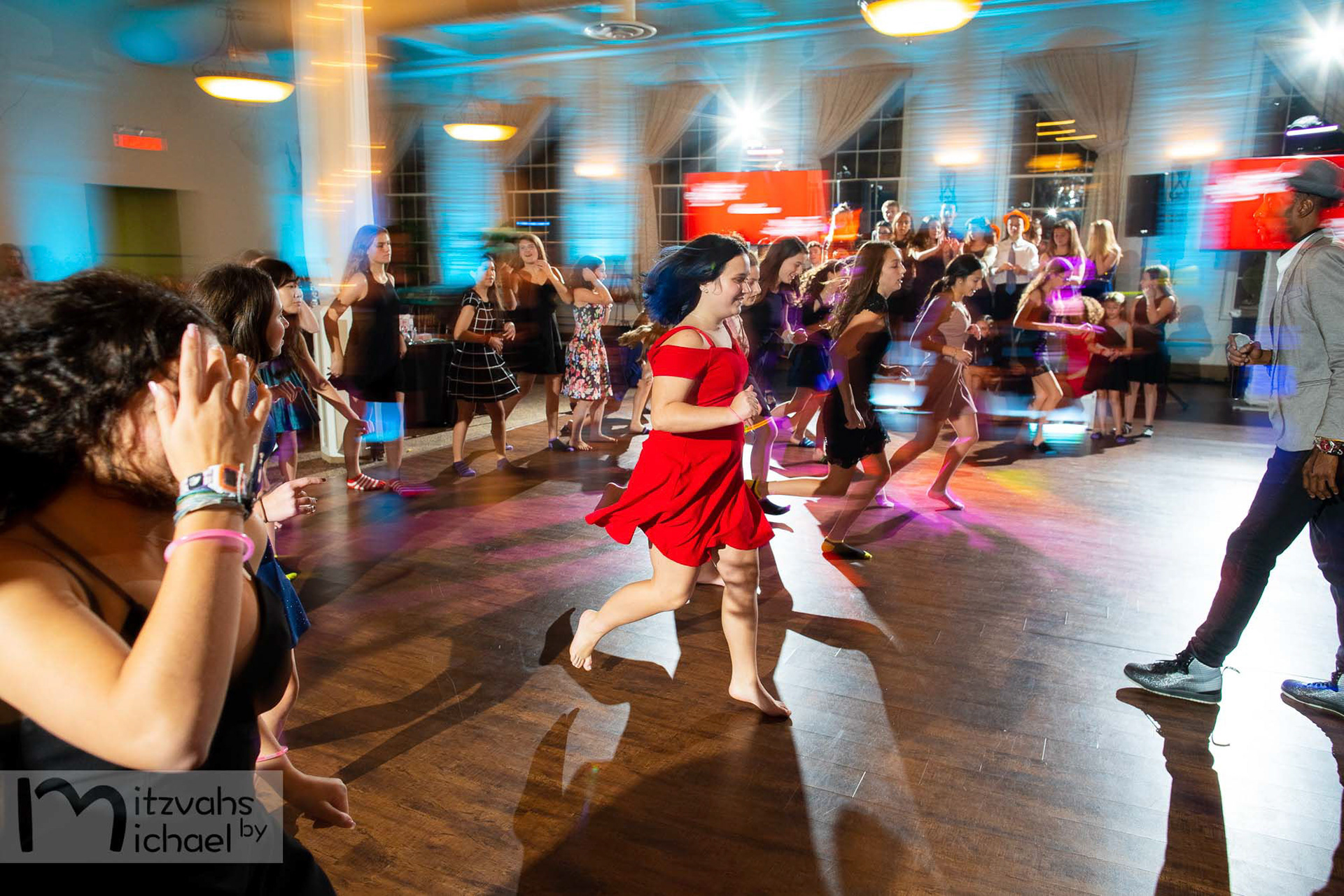 Cora’s Beth Shalom Bat Mitzvah party at The Great Room at Savage Mill.