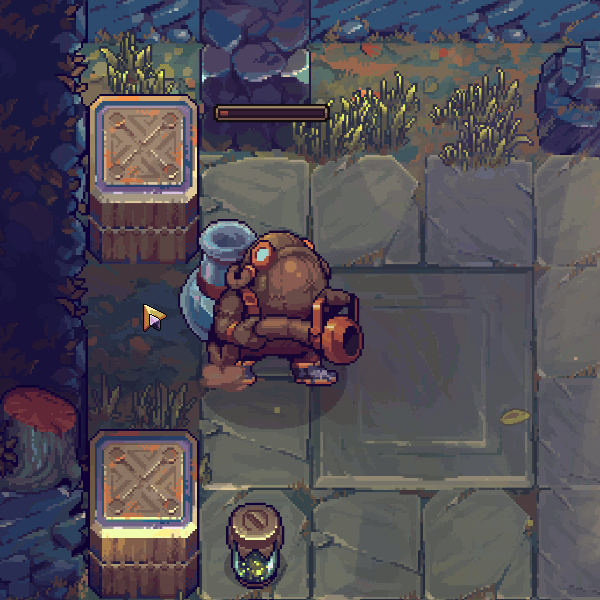 Death vfx scale with enemy size and particles react to the direction of attack