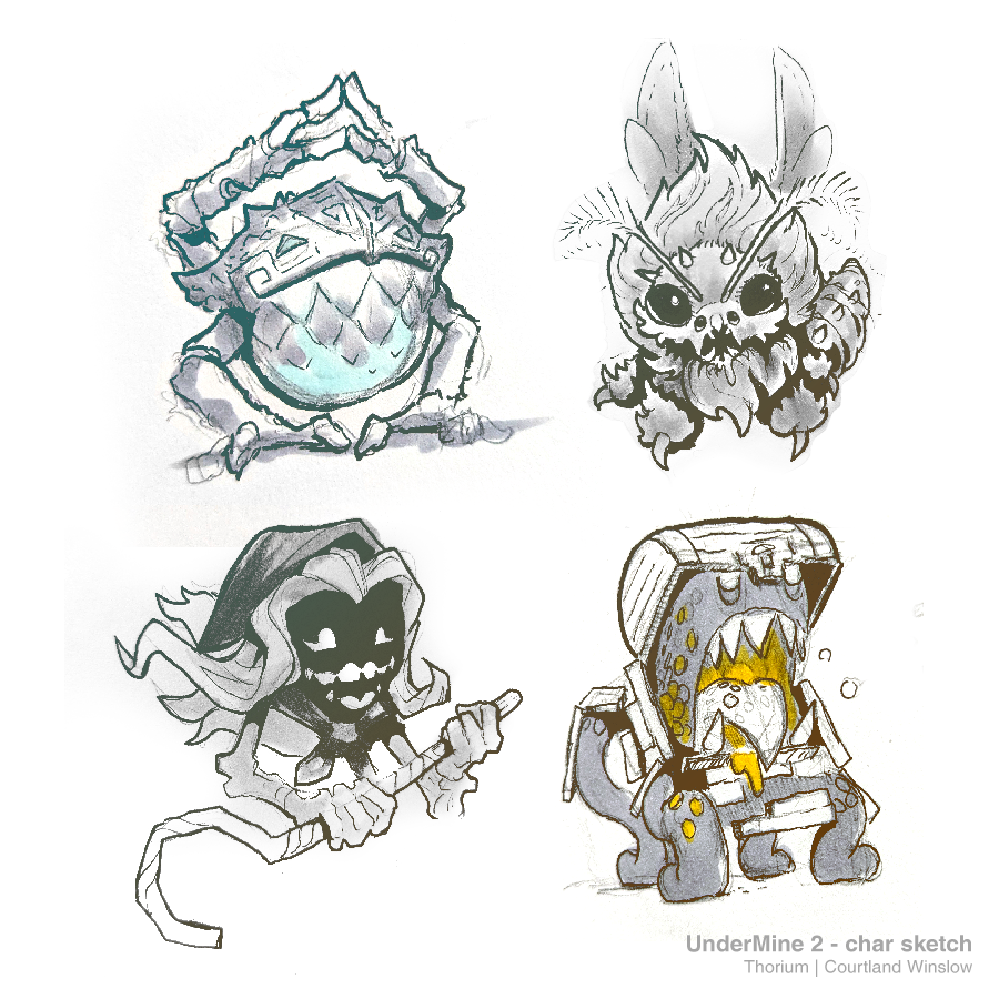 UM2 concept - enemies