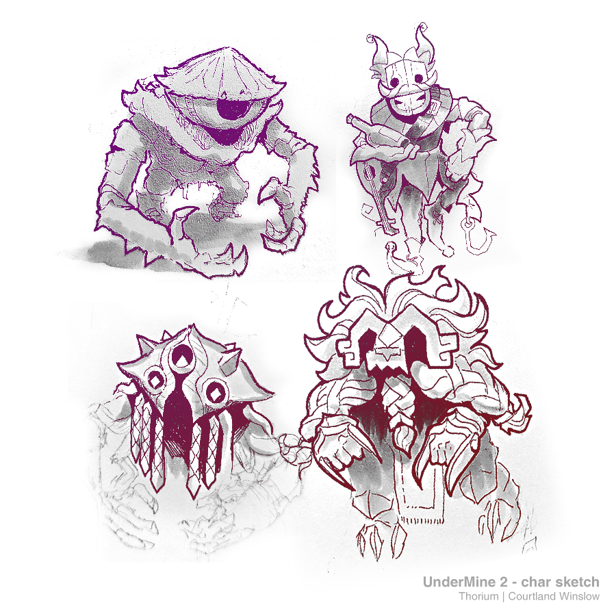 UM2 concept - enemies