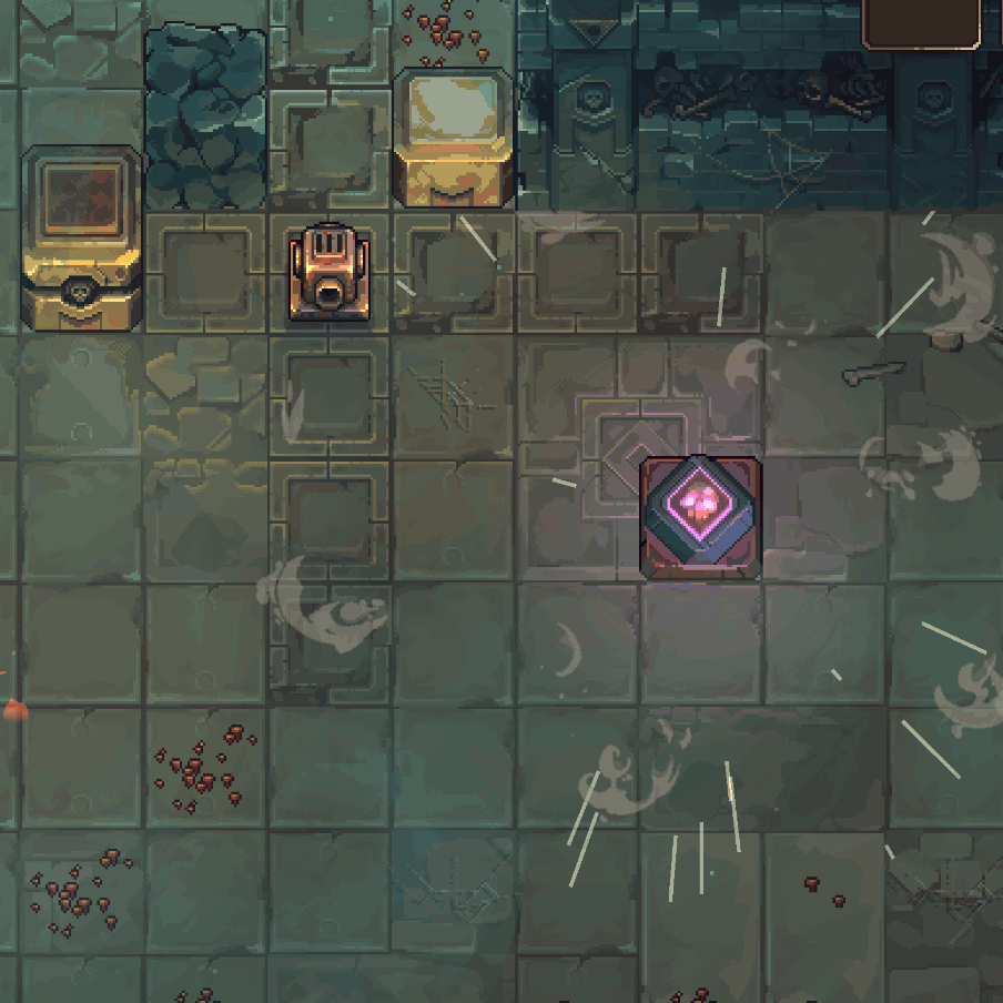 These projectiles are sucked off-course, and leave a dynamic trail of burning oil.