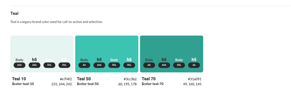Color Palette Example