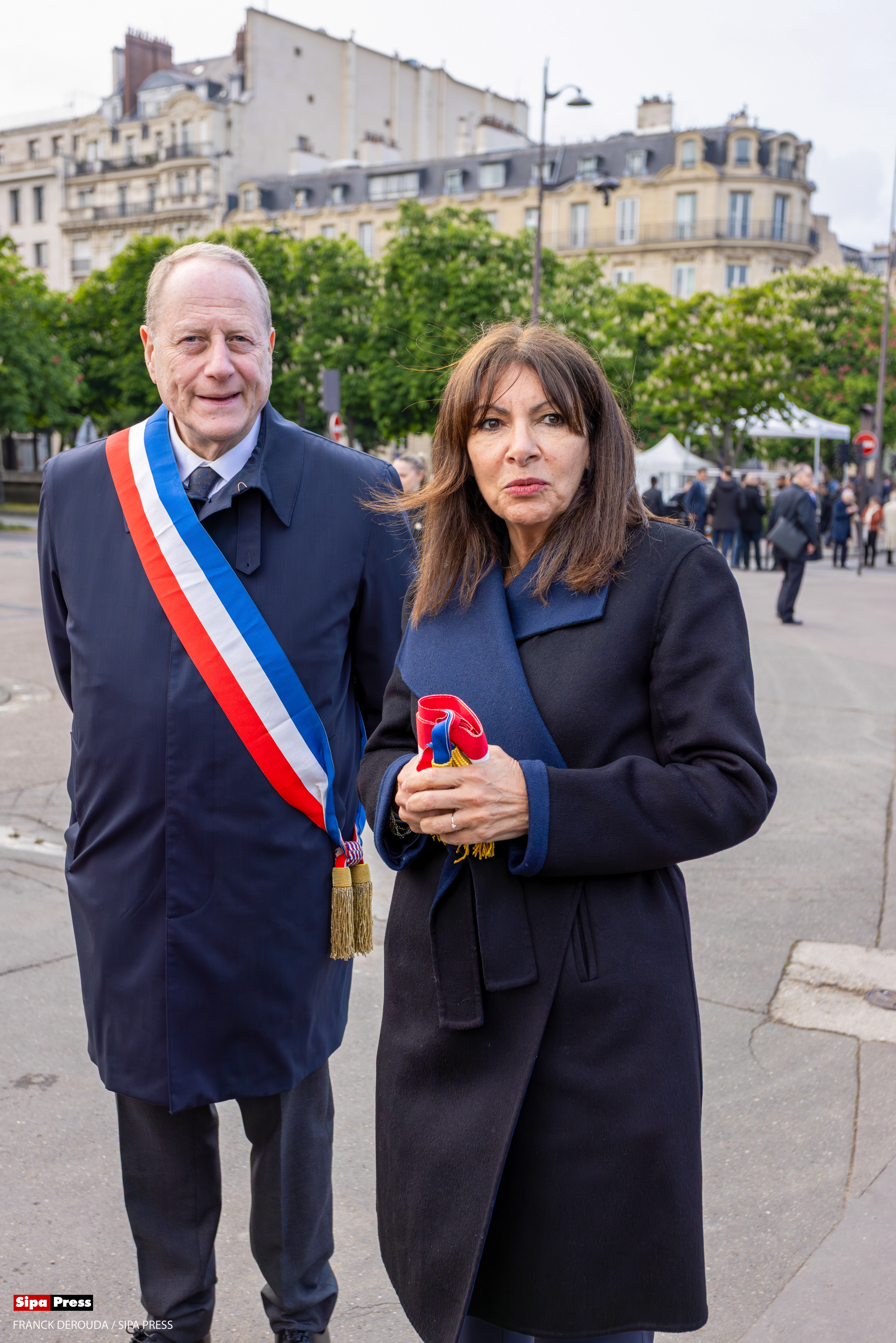 Philippe Goujon and Anne Hidalgo