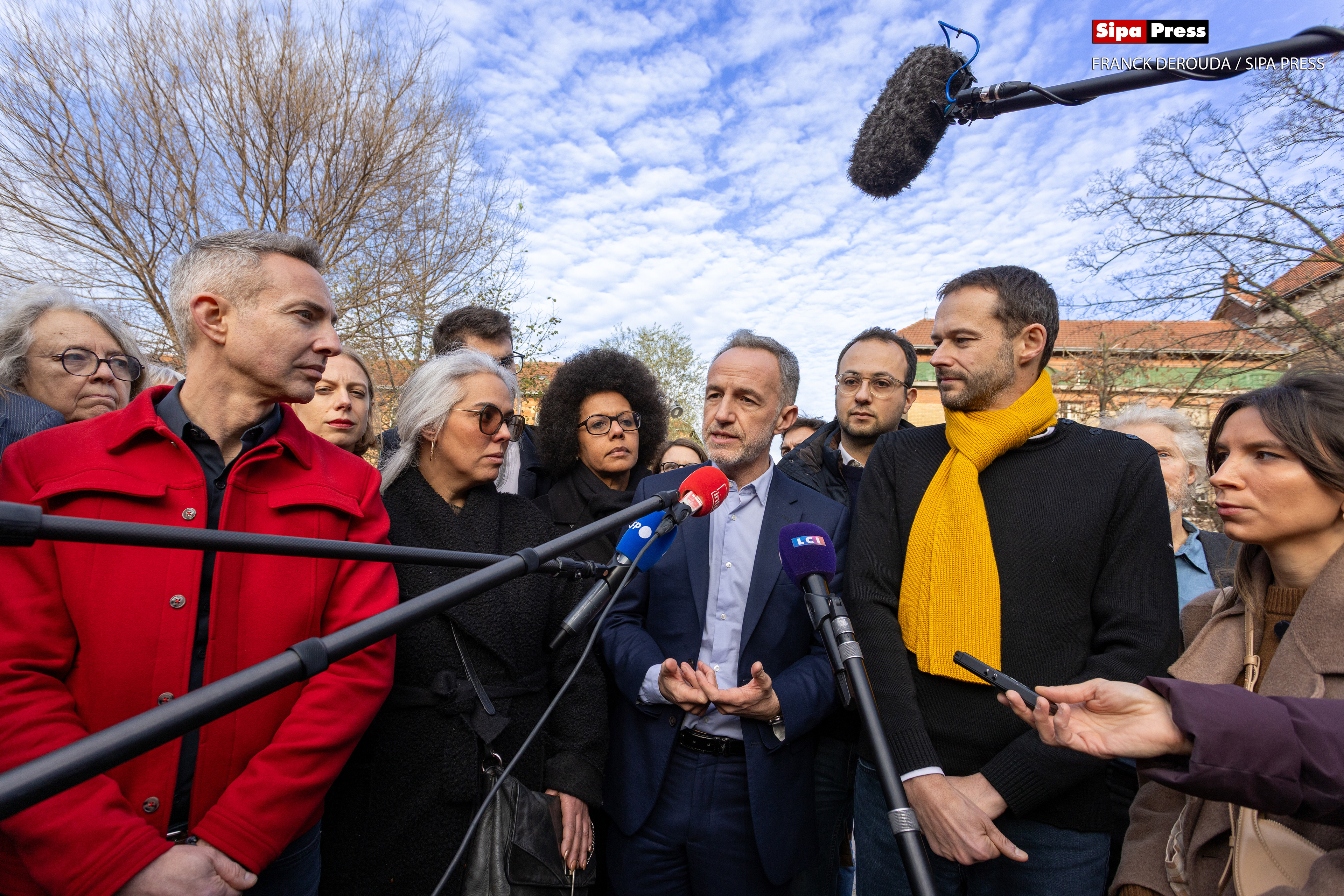 Emmanuel Gregoire, Ian Brossat and David Belliard and the union of the left wing - december 2025
