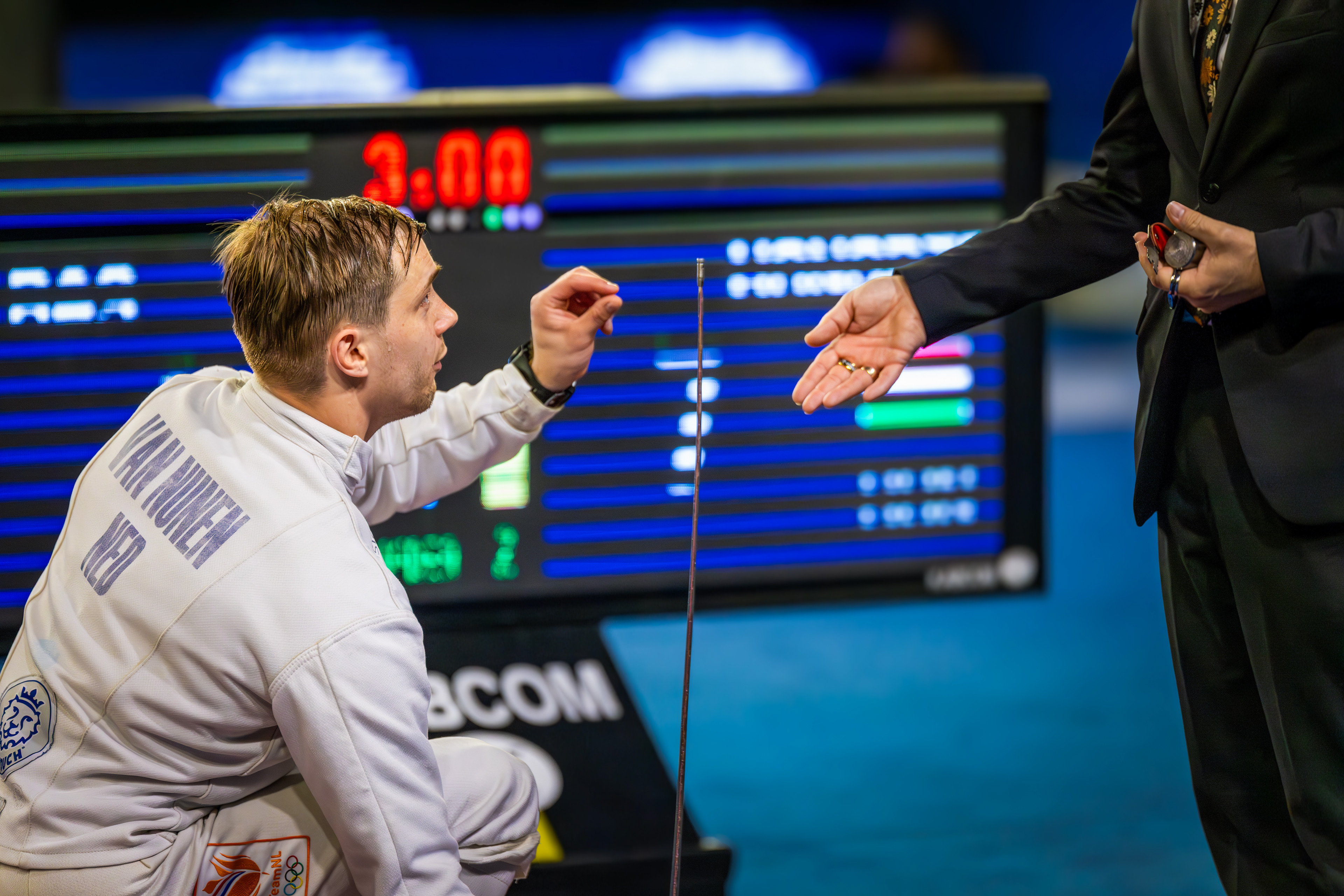 World Fencing Challenge Monal-David Van Nunen (Nederland Team)