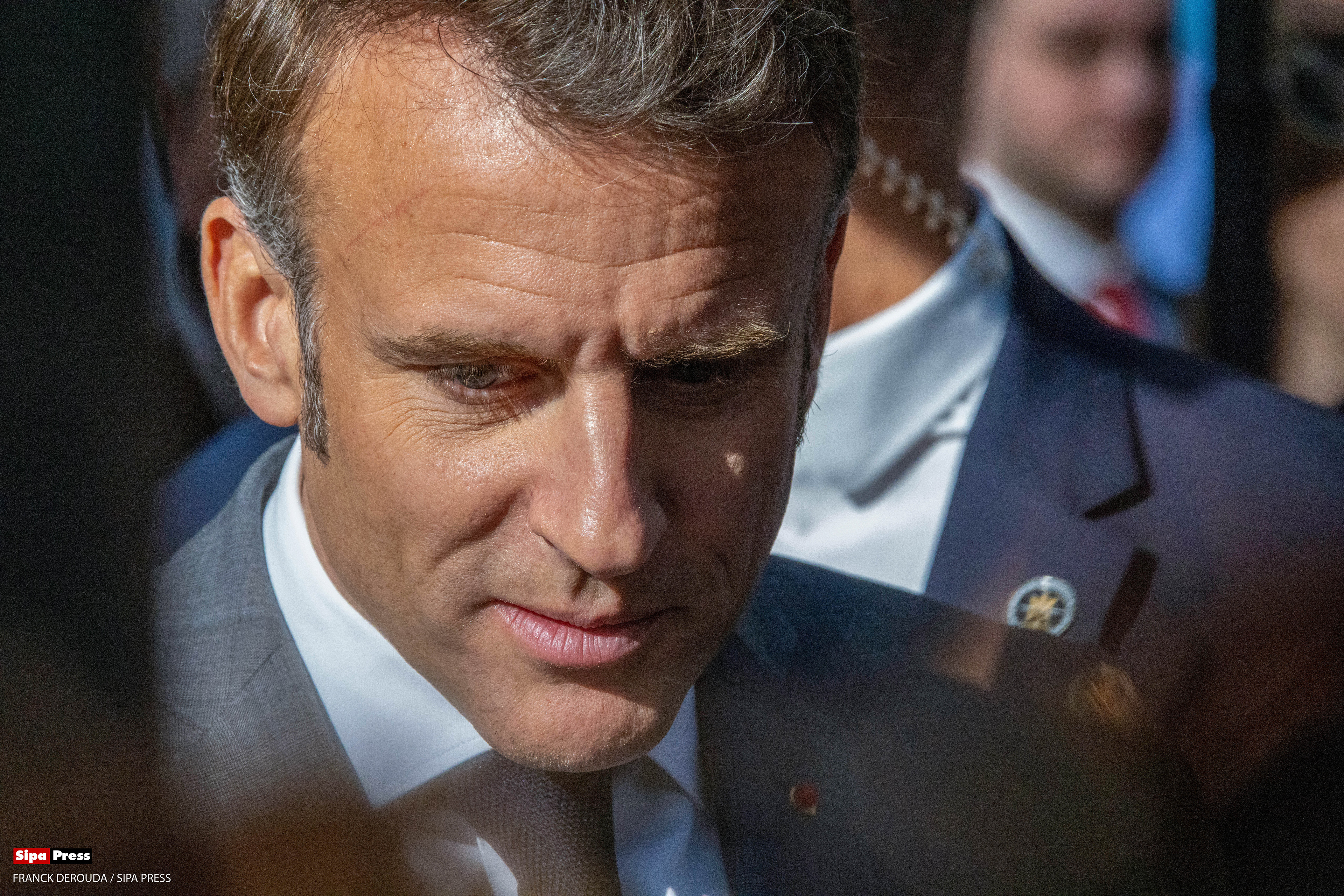 Emmanuel Macron au Festival du Livre