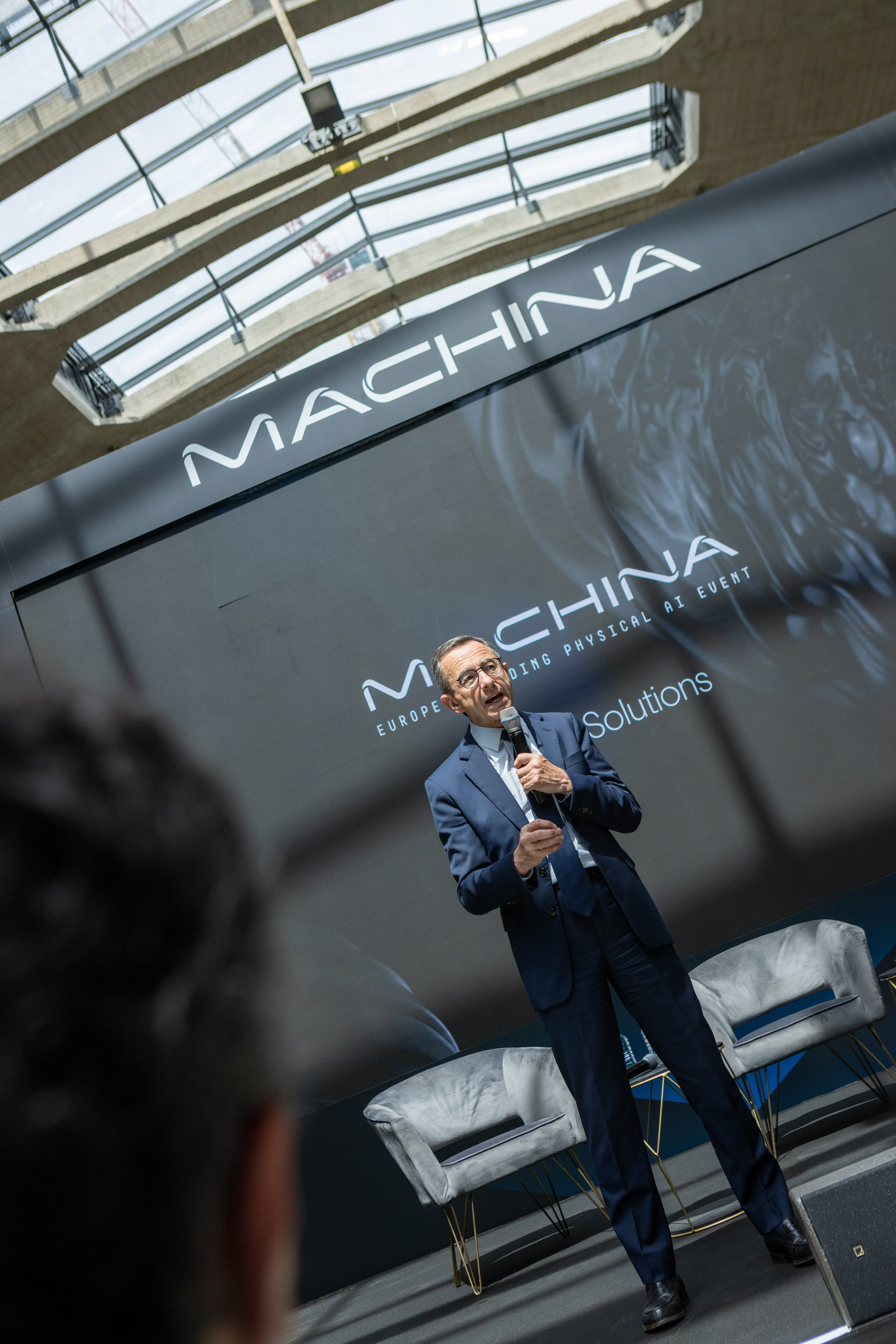 Bruno Retailleau at the Machina Summit