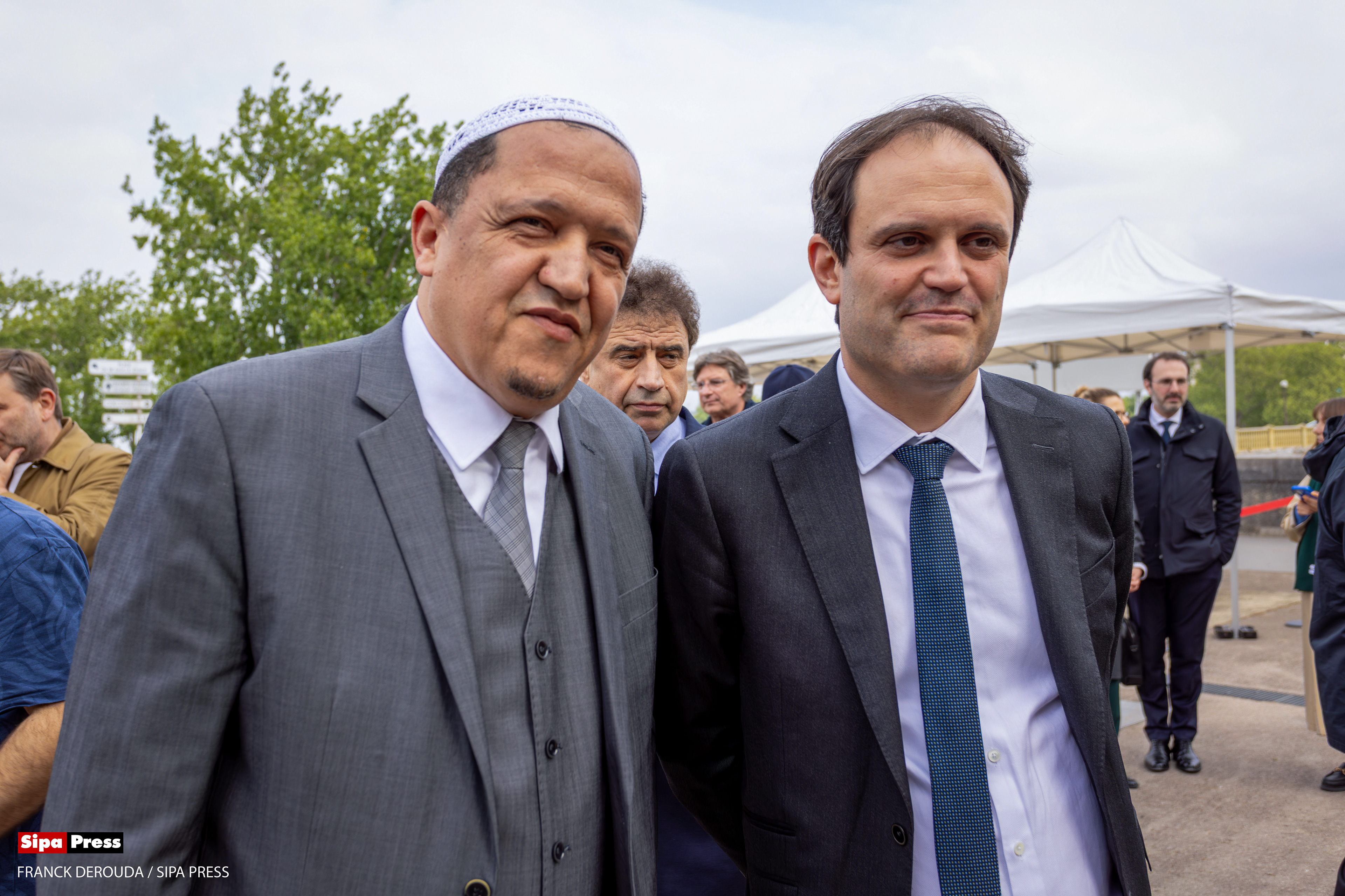 Hassen Chalghoumi and Yonathan Arfi