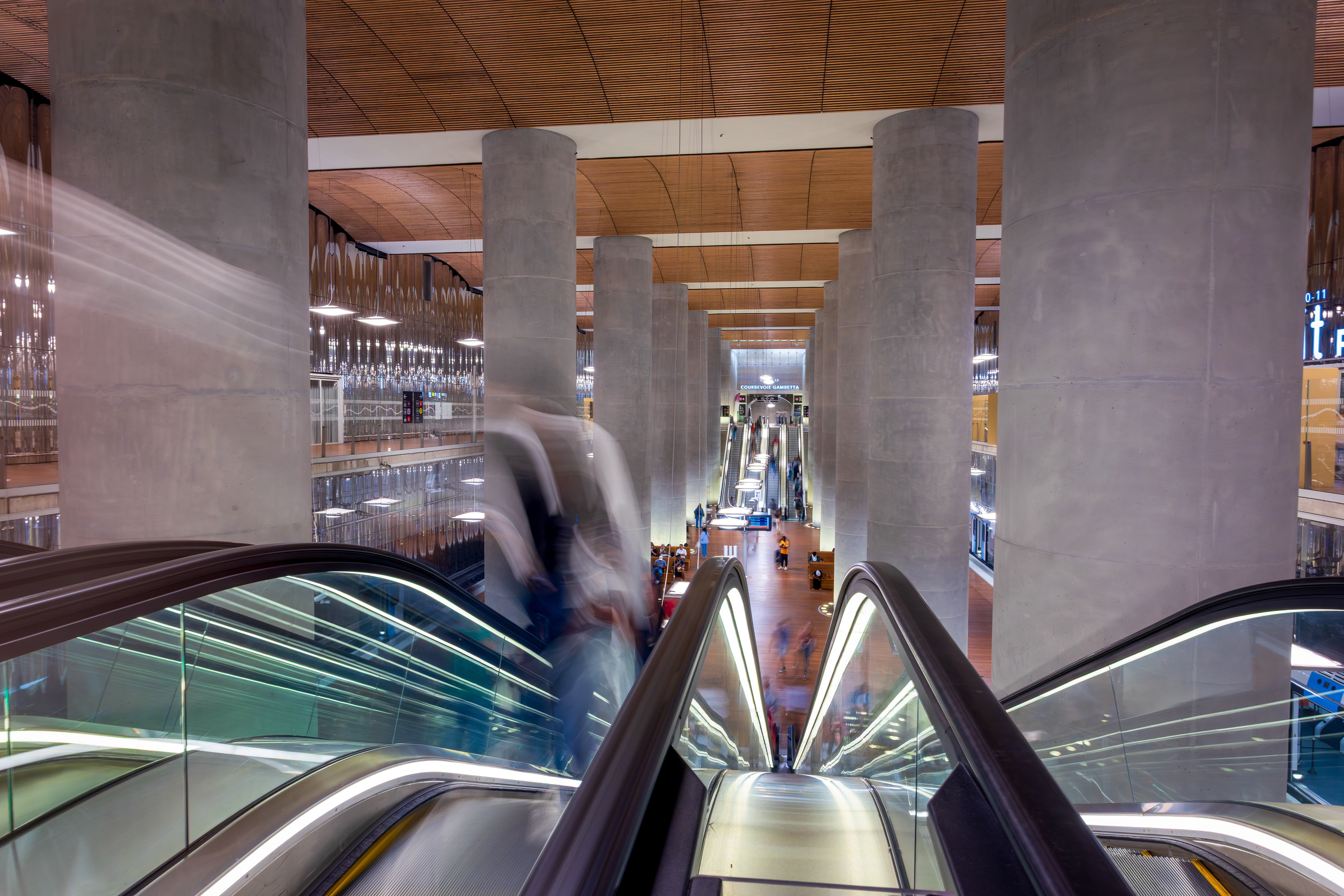 Paris - RER station La Defense
