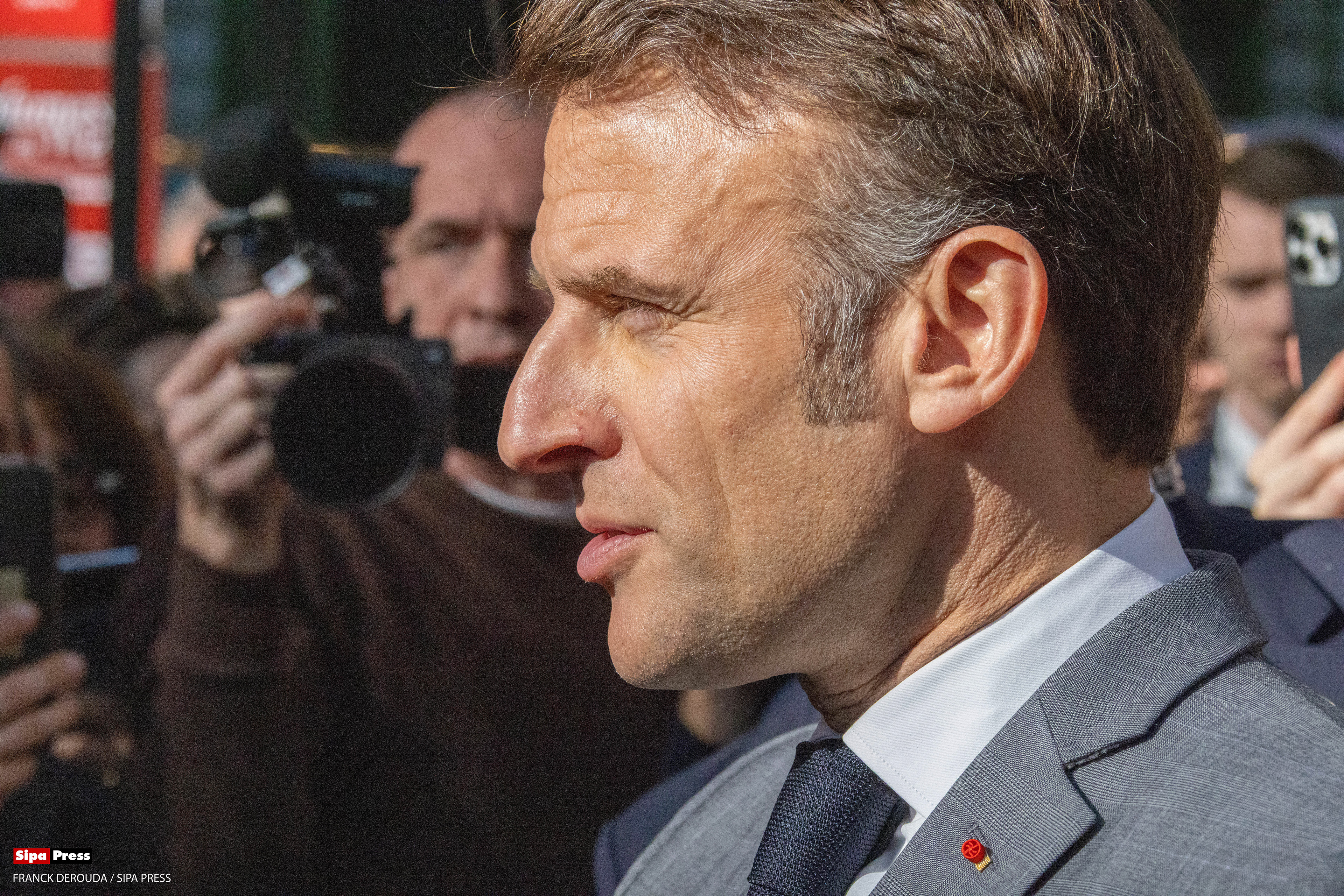 Emmanuel Macron au Festival du Livre