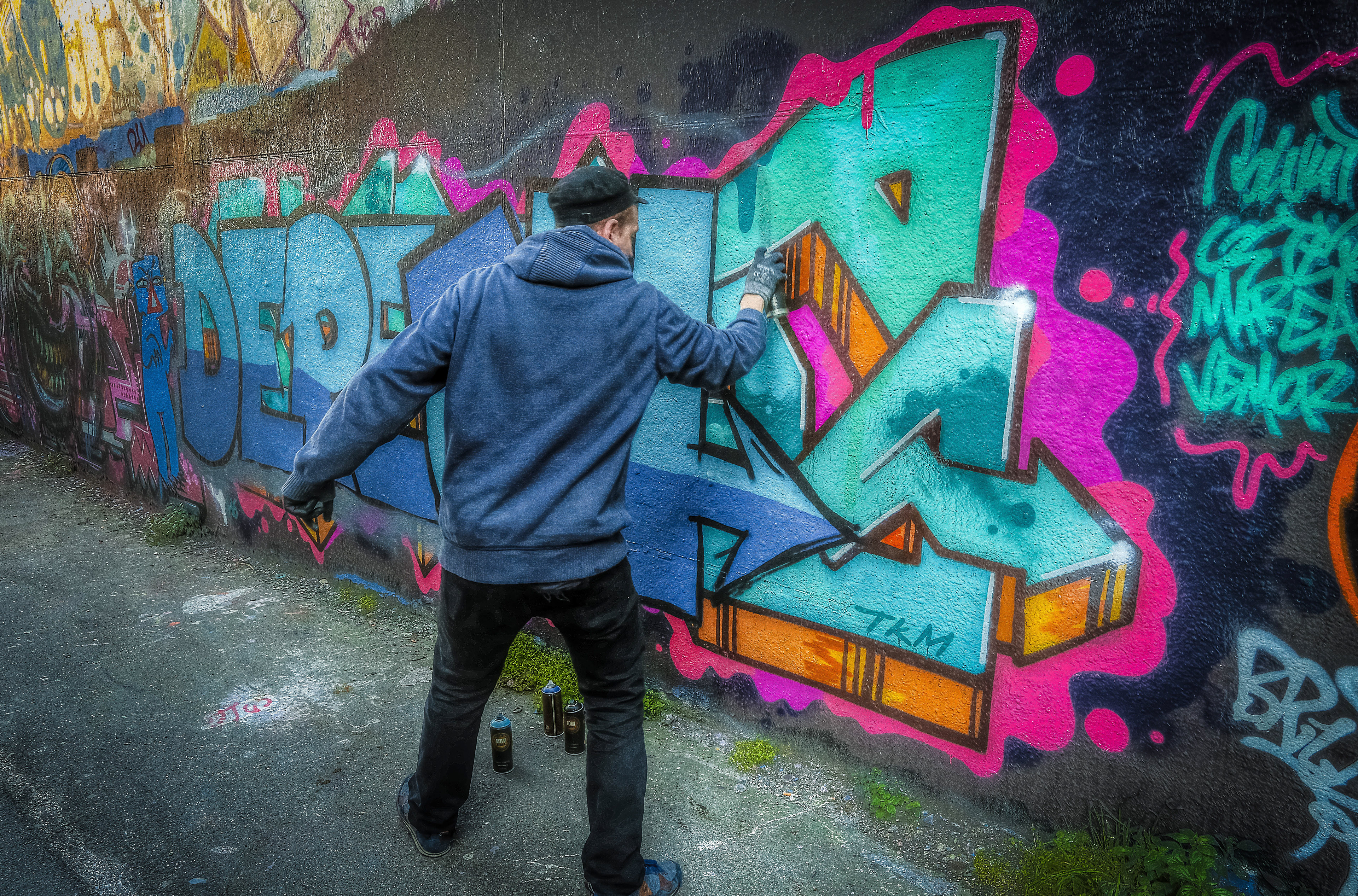 Streetman in Paris