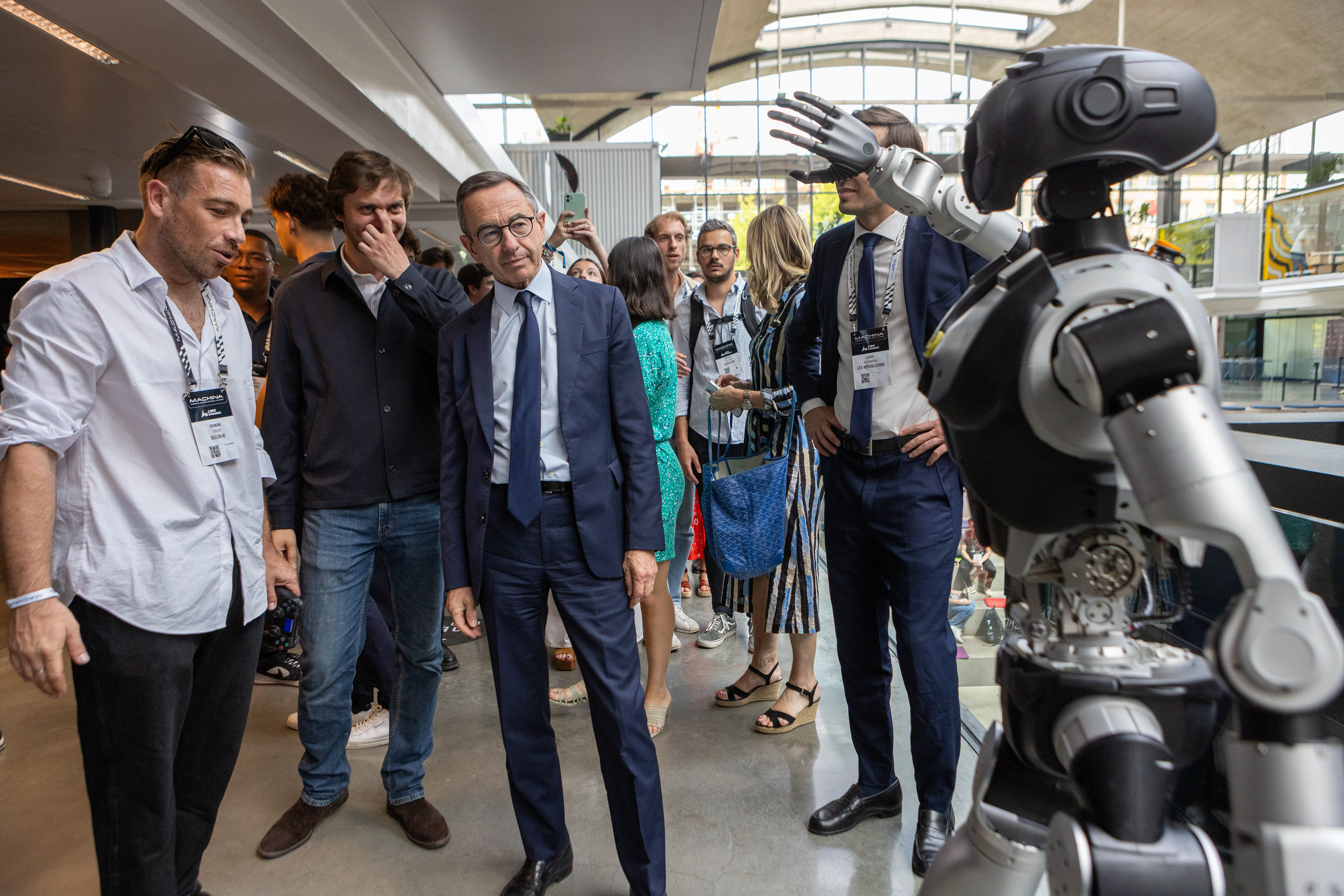 Bruno Retailleau at the Machina Summit