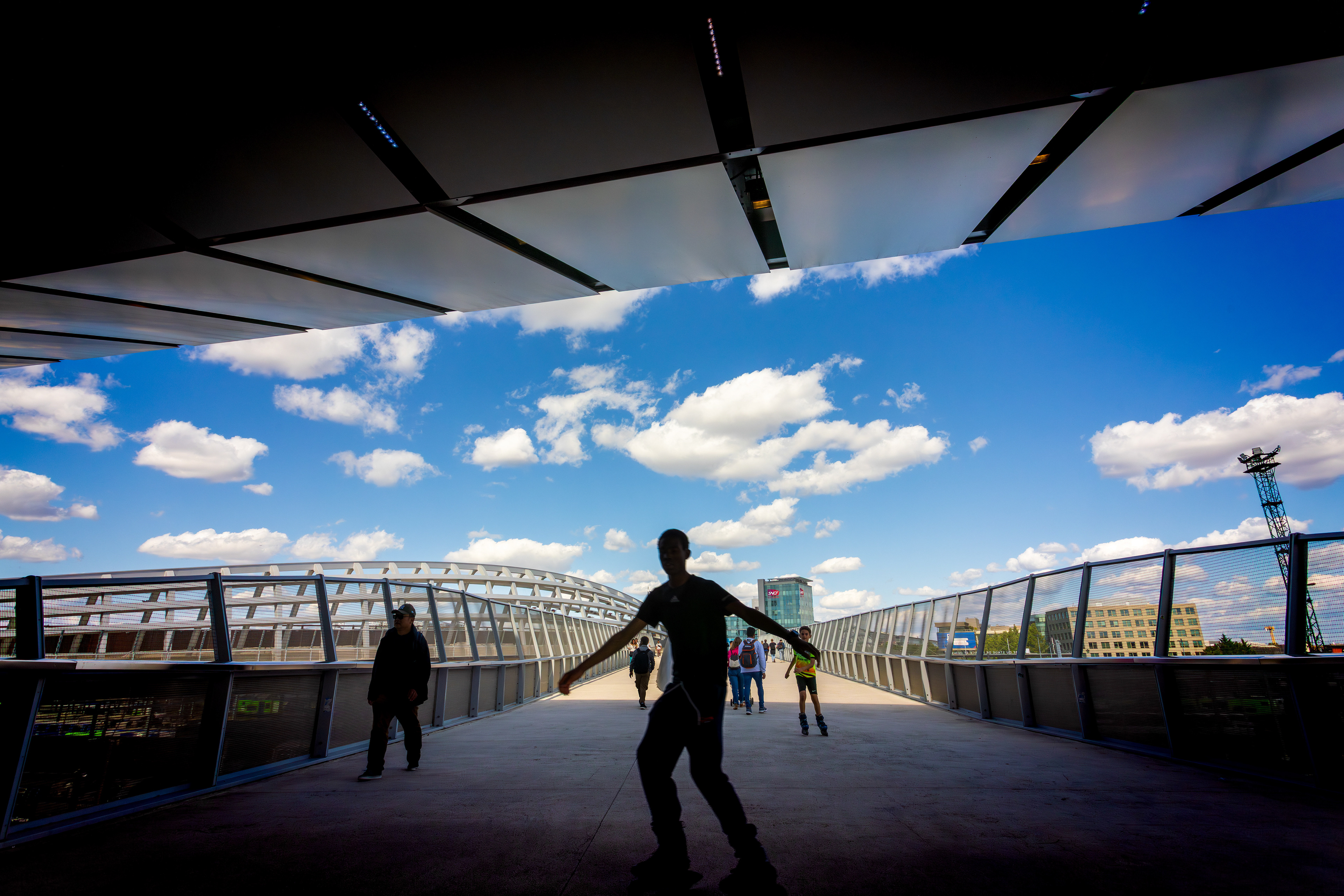 Paris - Metro station Saint-denis - Pleyel