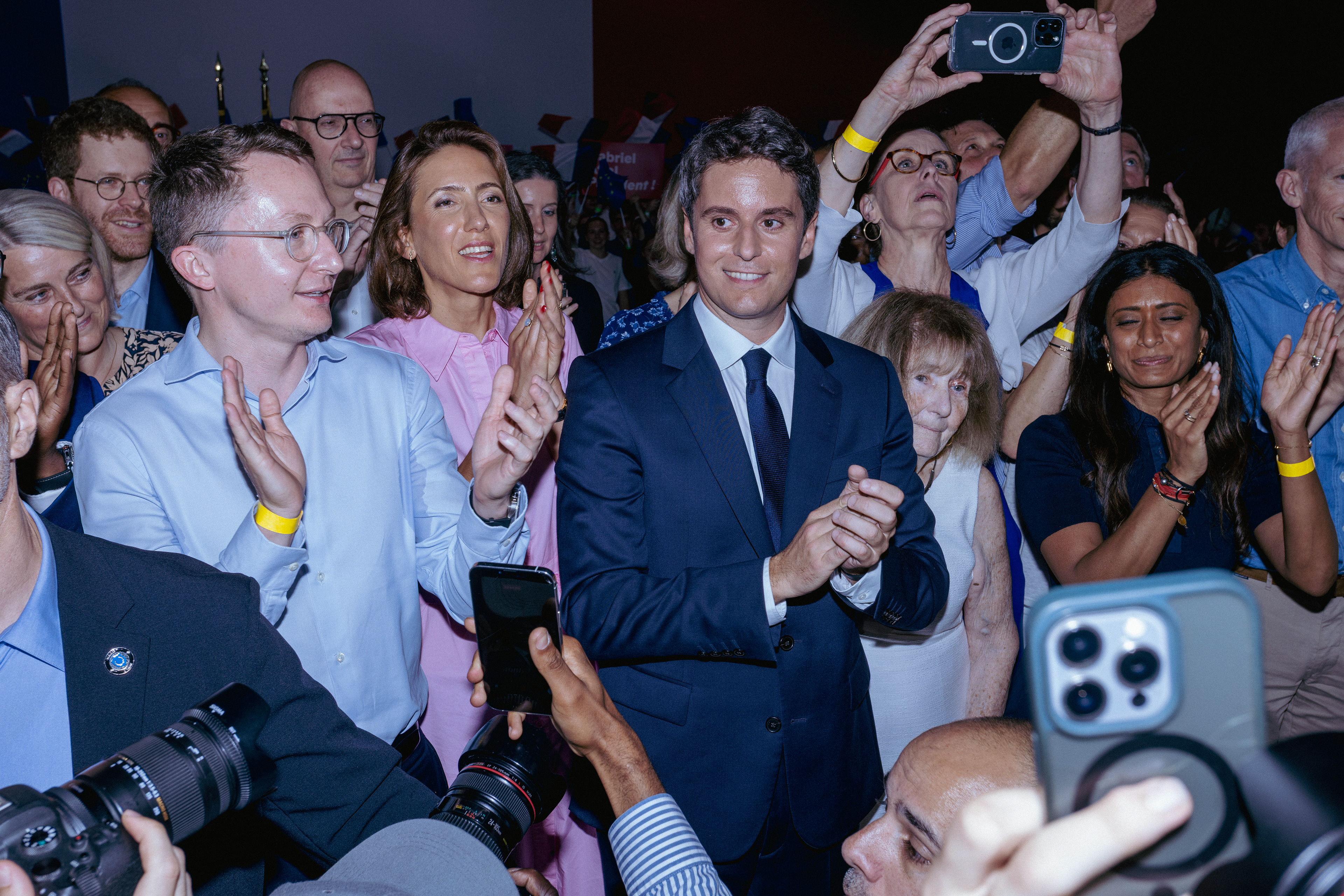 Gabriel Attal for his meeting