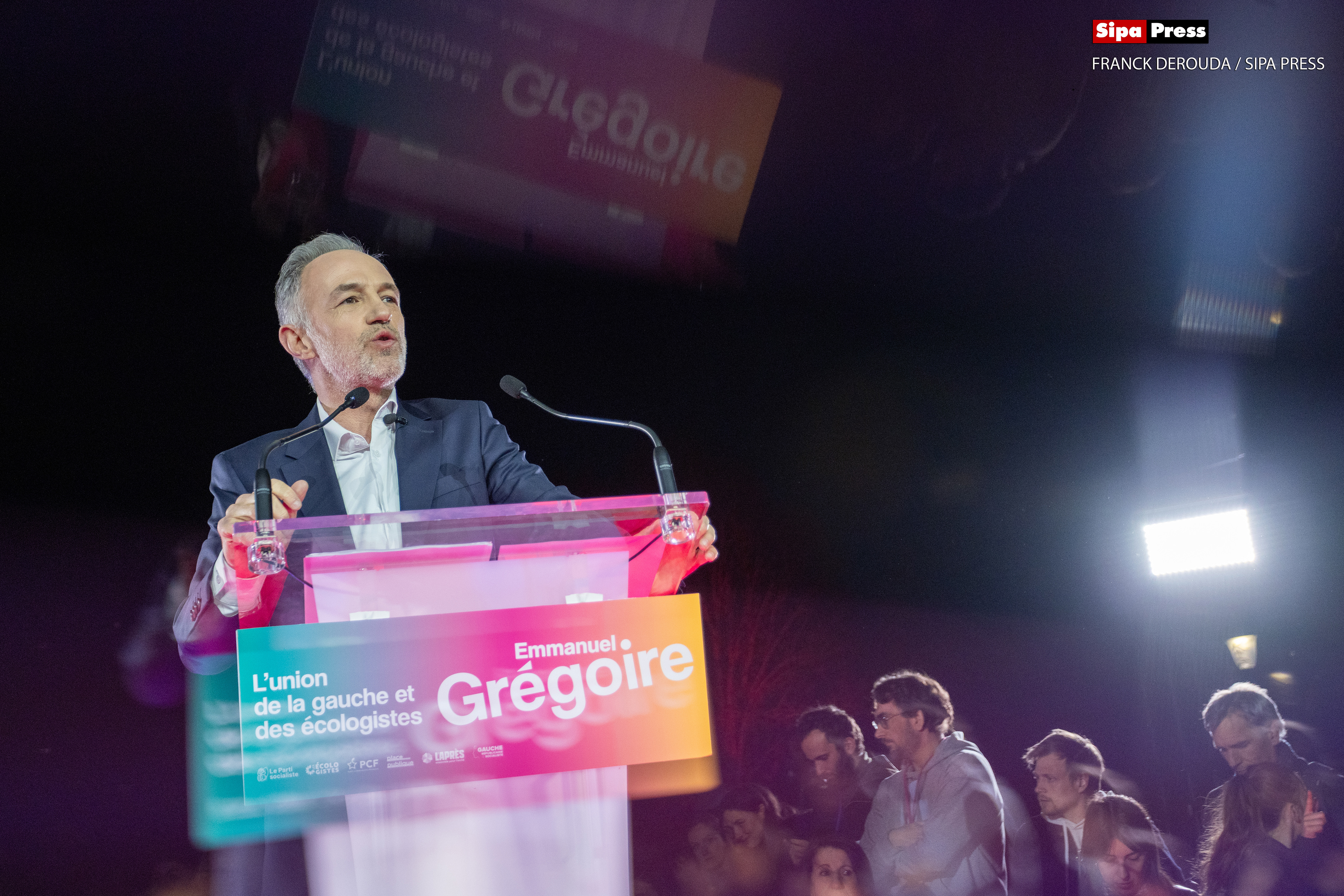 Emmanuel Gregoire - Last meeting of campaign