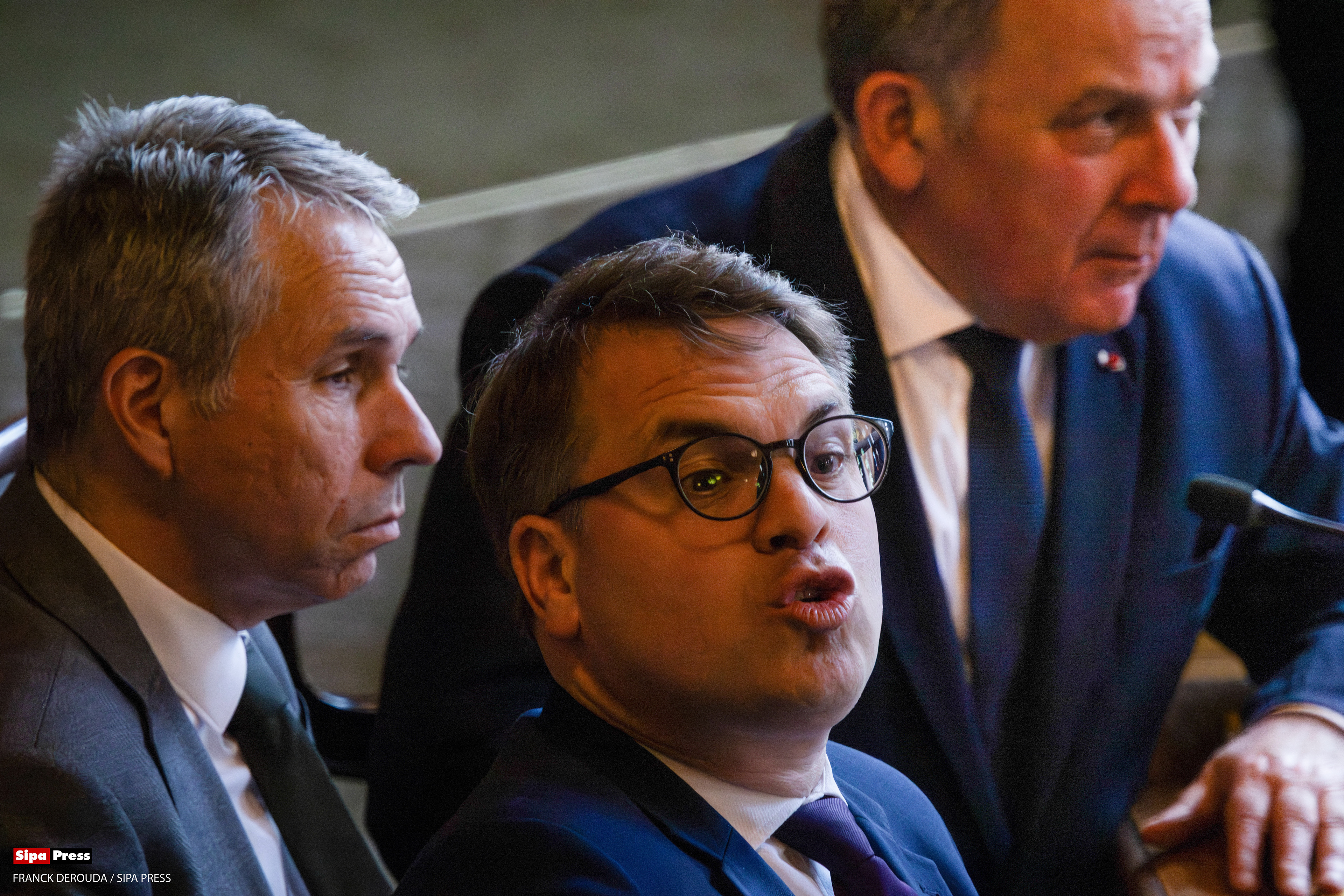 Council of Paris - David Alphand, Francis Szpiner, Geoffroy Boulard