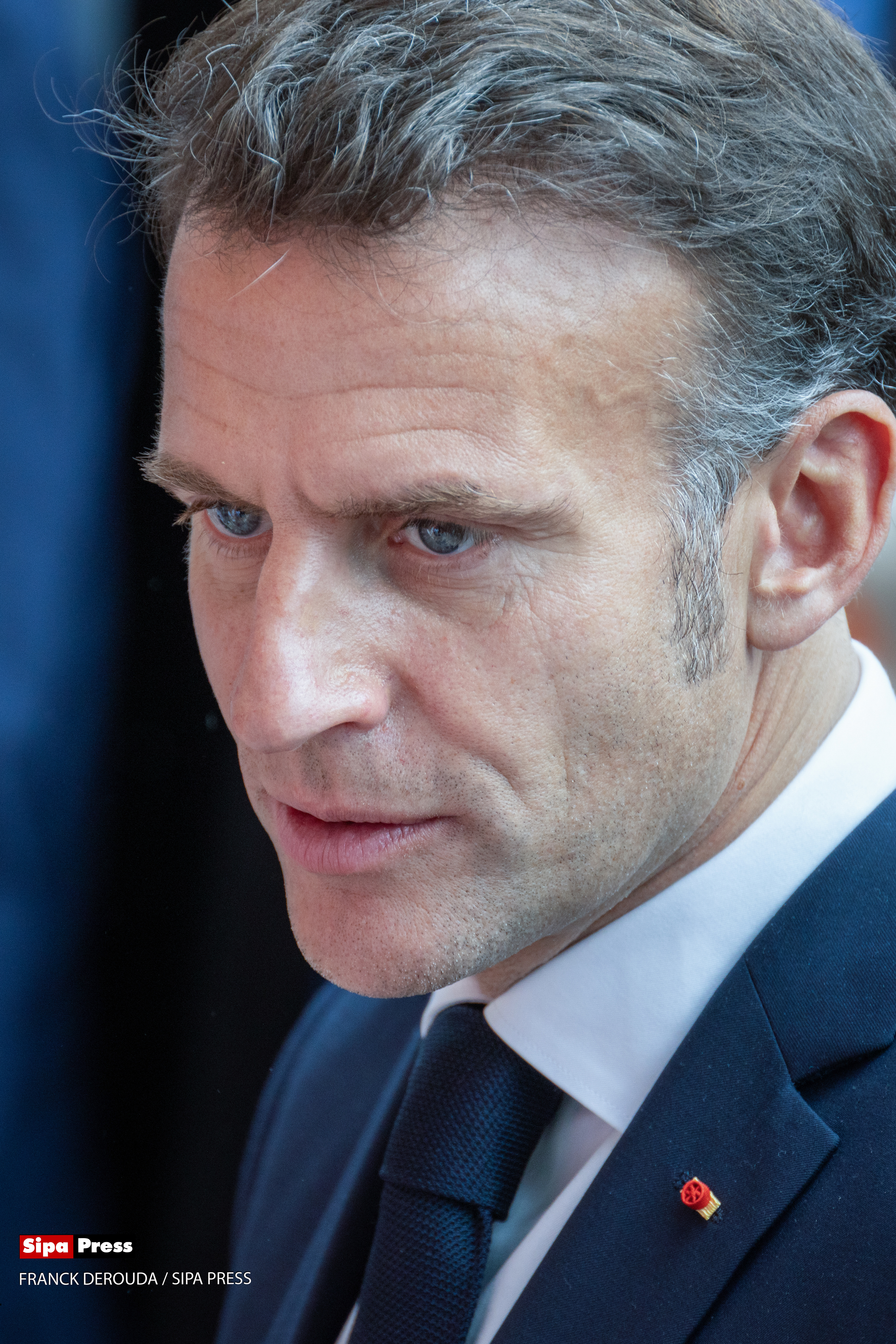 Emmanuel Macron at the 2026 Paris Book festival
