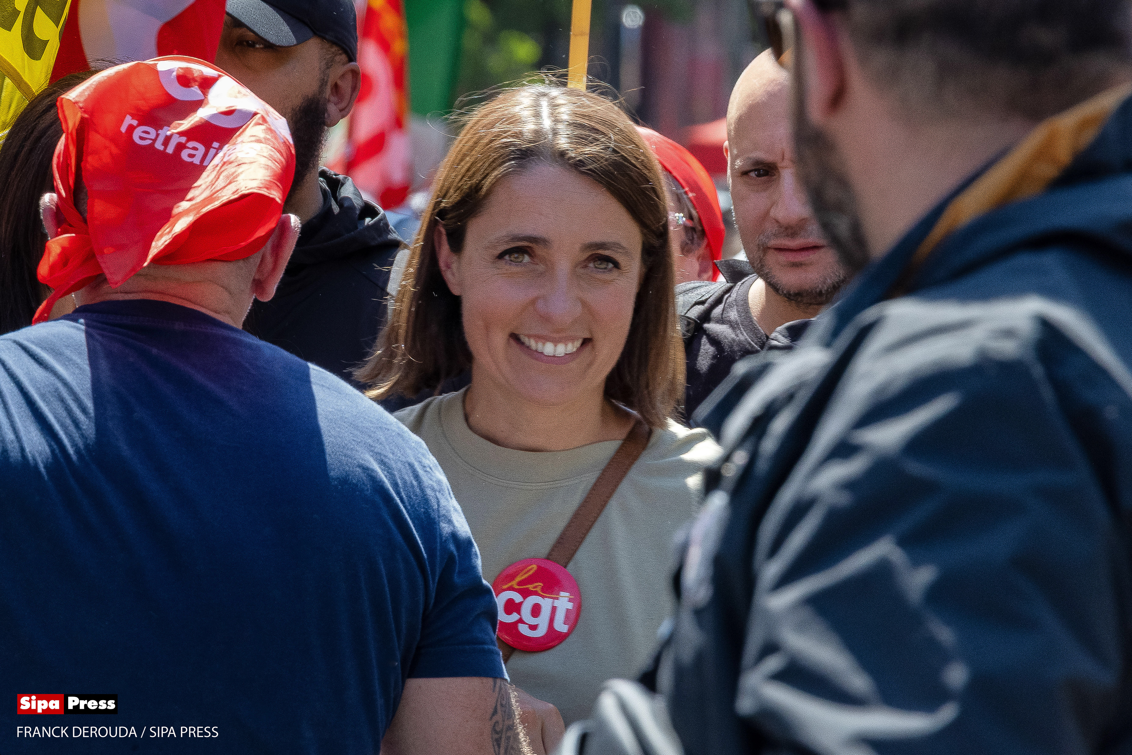 Sophie Binet general secretary of the CGT