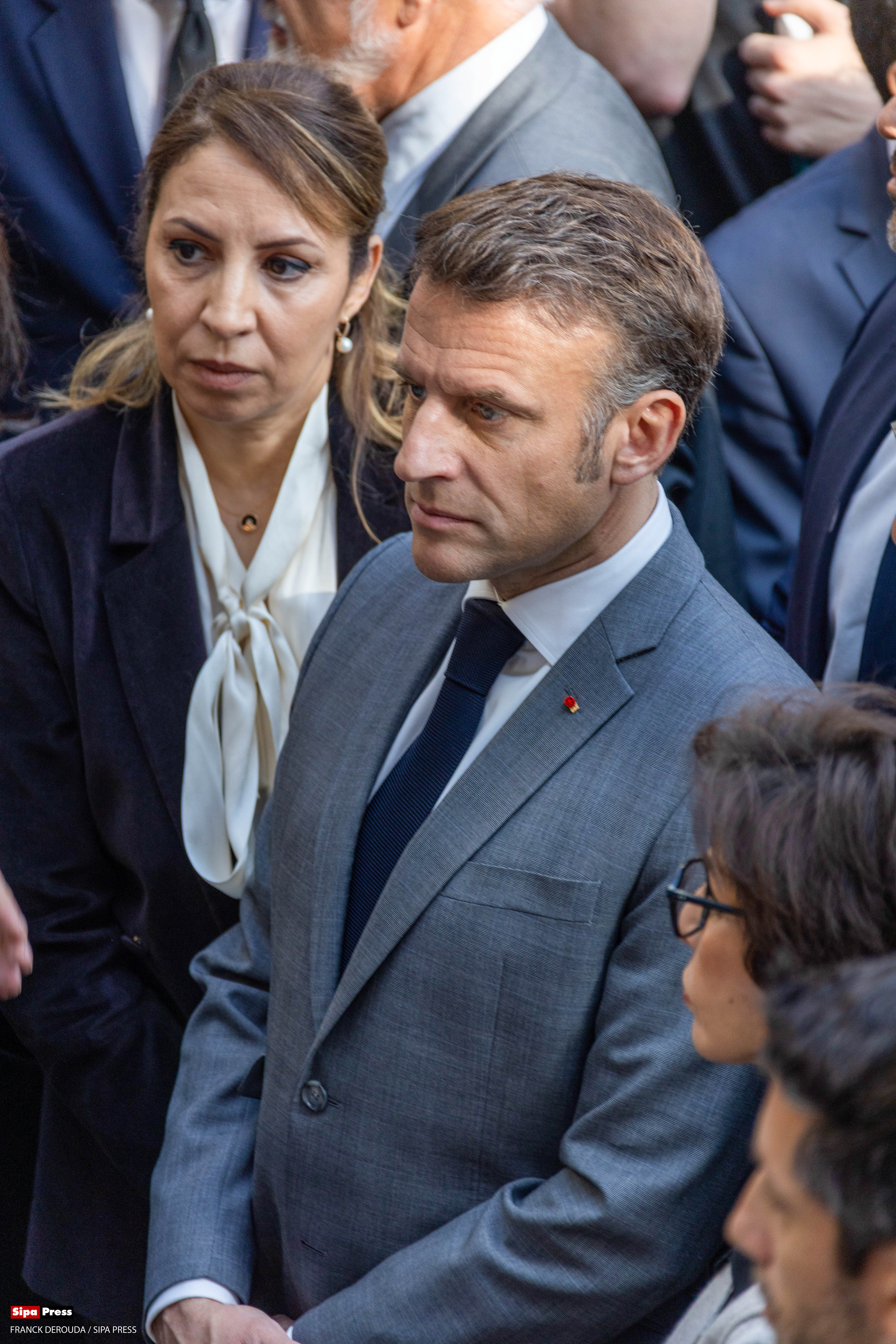 Emmanuel Macron au Festival du Livre