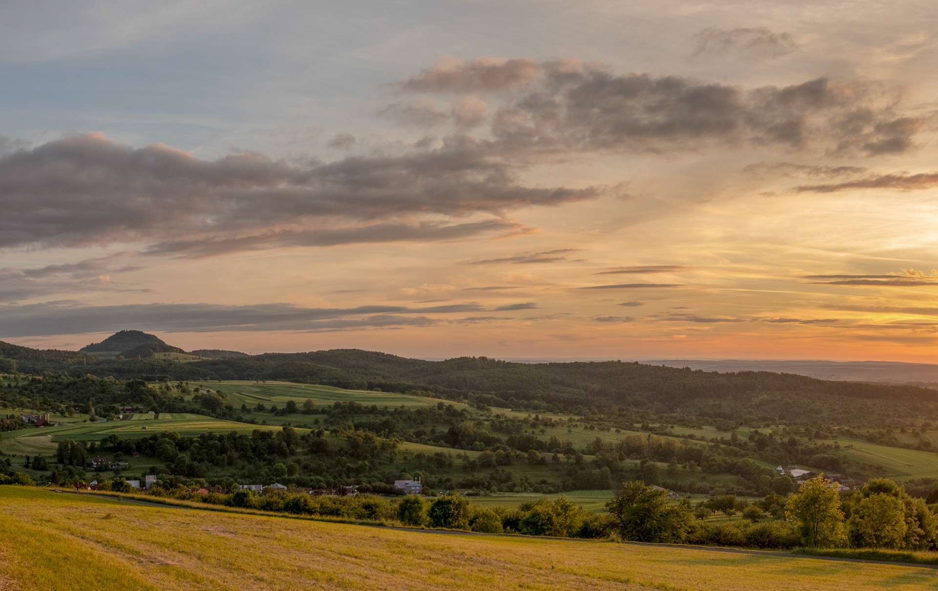 Sonnenuntergang Glems