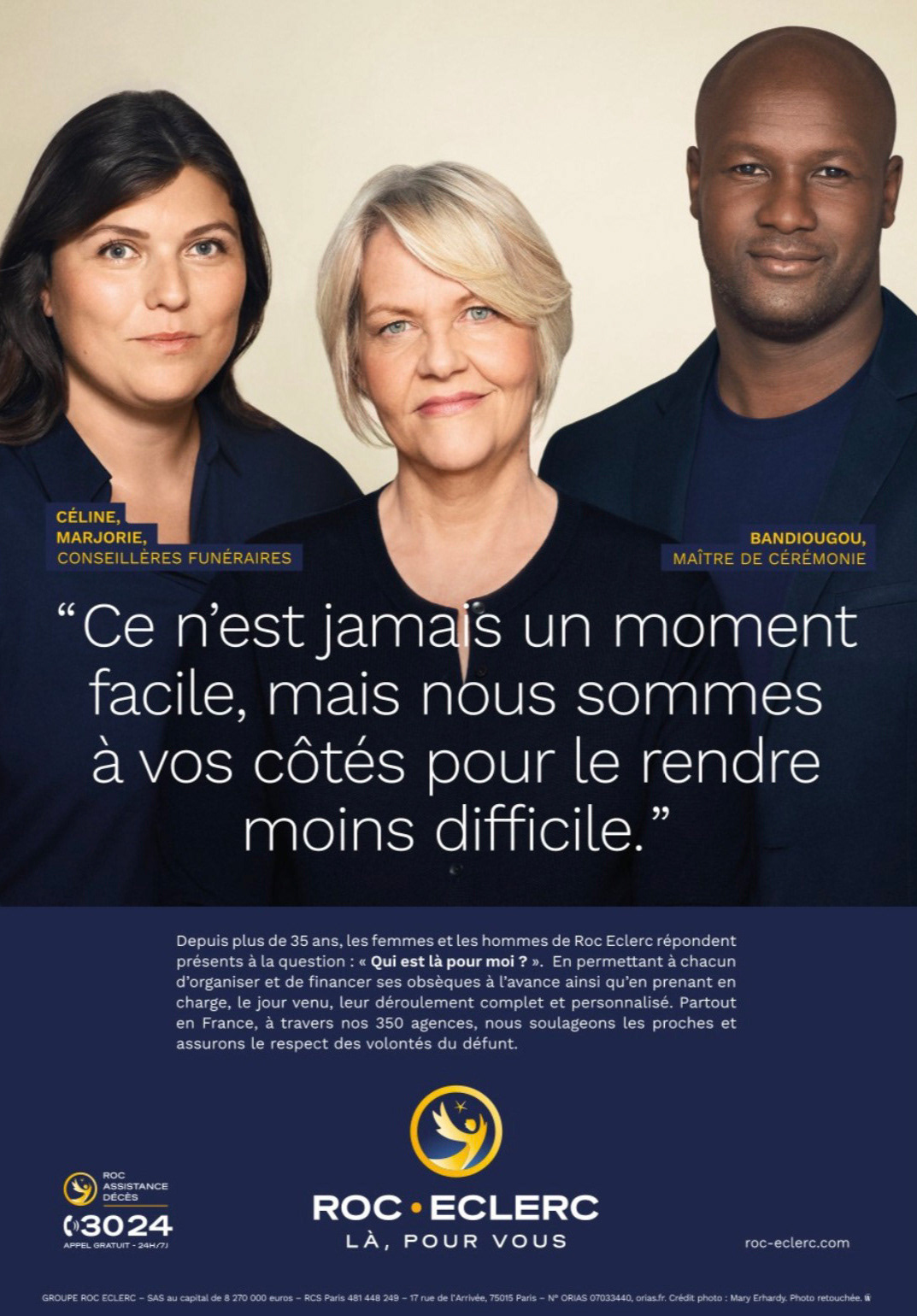 CAMPAGNE MEDIA ROC ECLERC - AGENCE  W CONRAN DESIGN 
