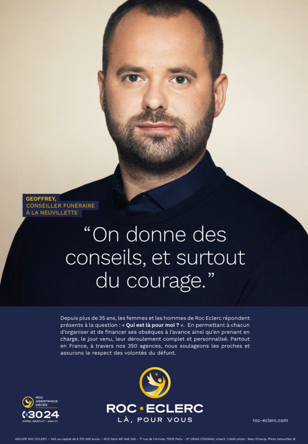 CAMPAGNE MEDIA ROC ECLERC - AGENCE  W CONRAN DESIGN 