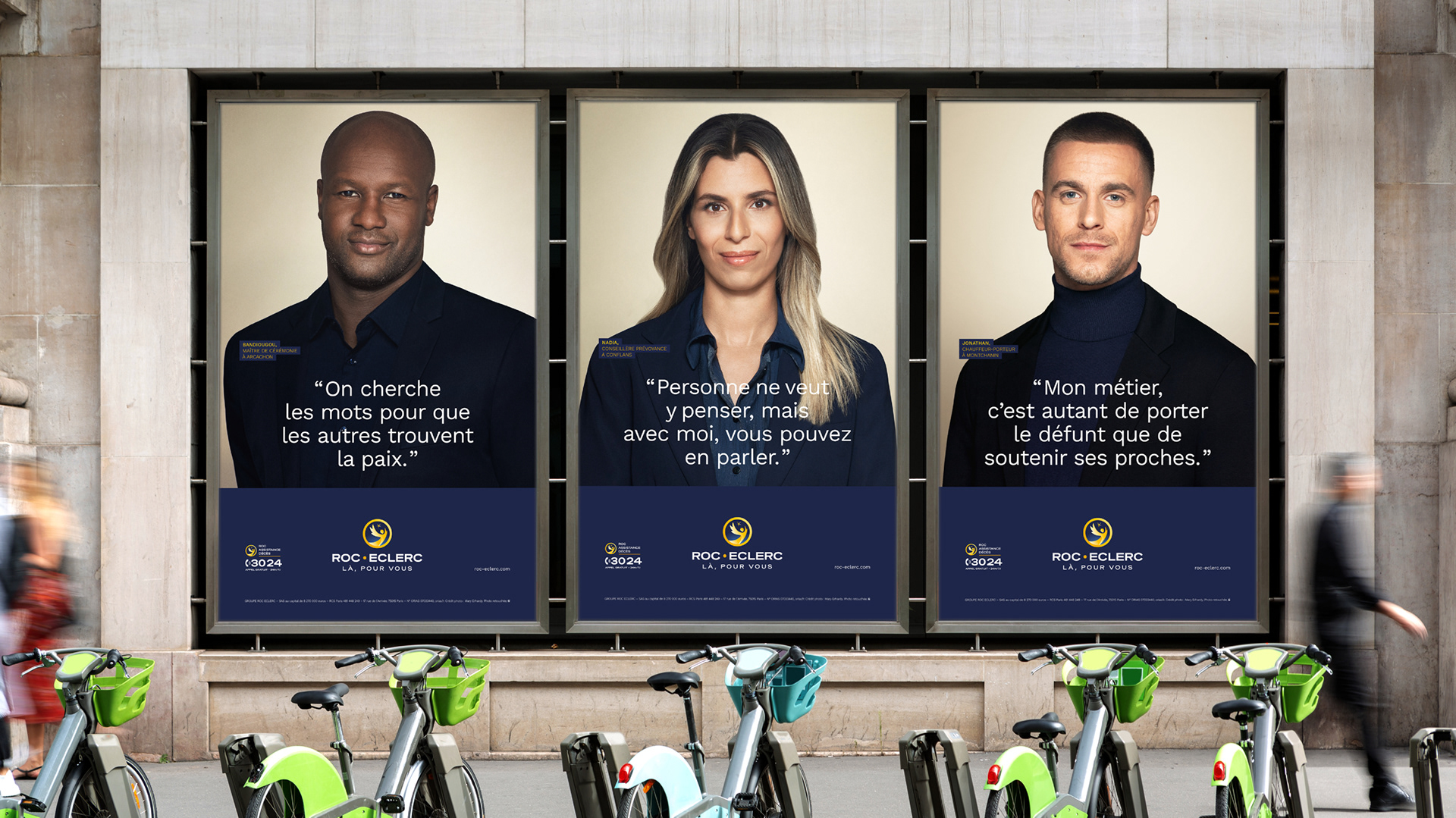 CAMPAGNE MEDIA ROC ECLERC - AGENCE  W CONRAN DESIGN 